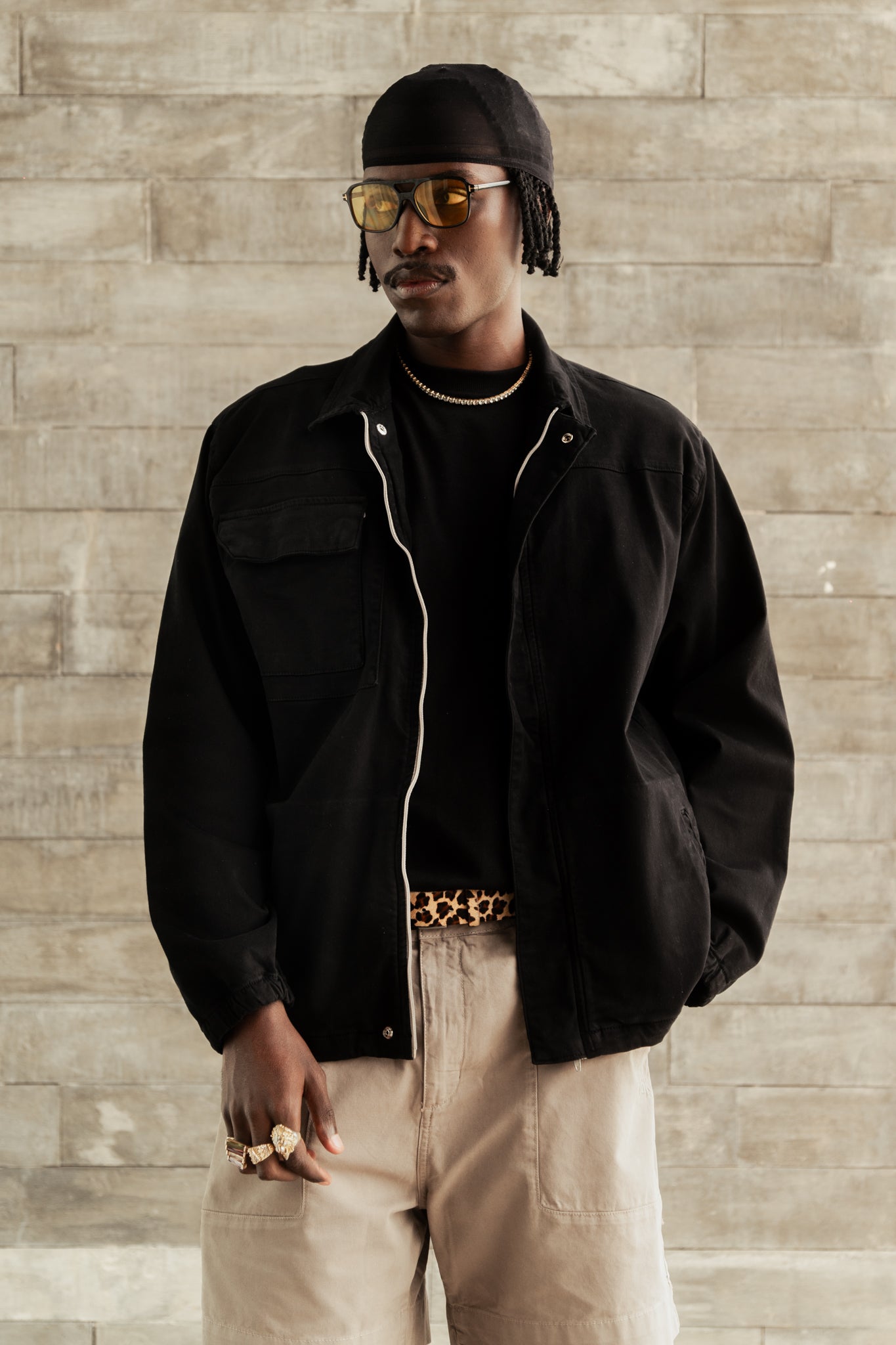 Jaqueta IDK Twill Preta