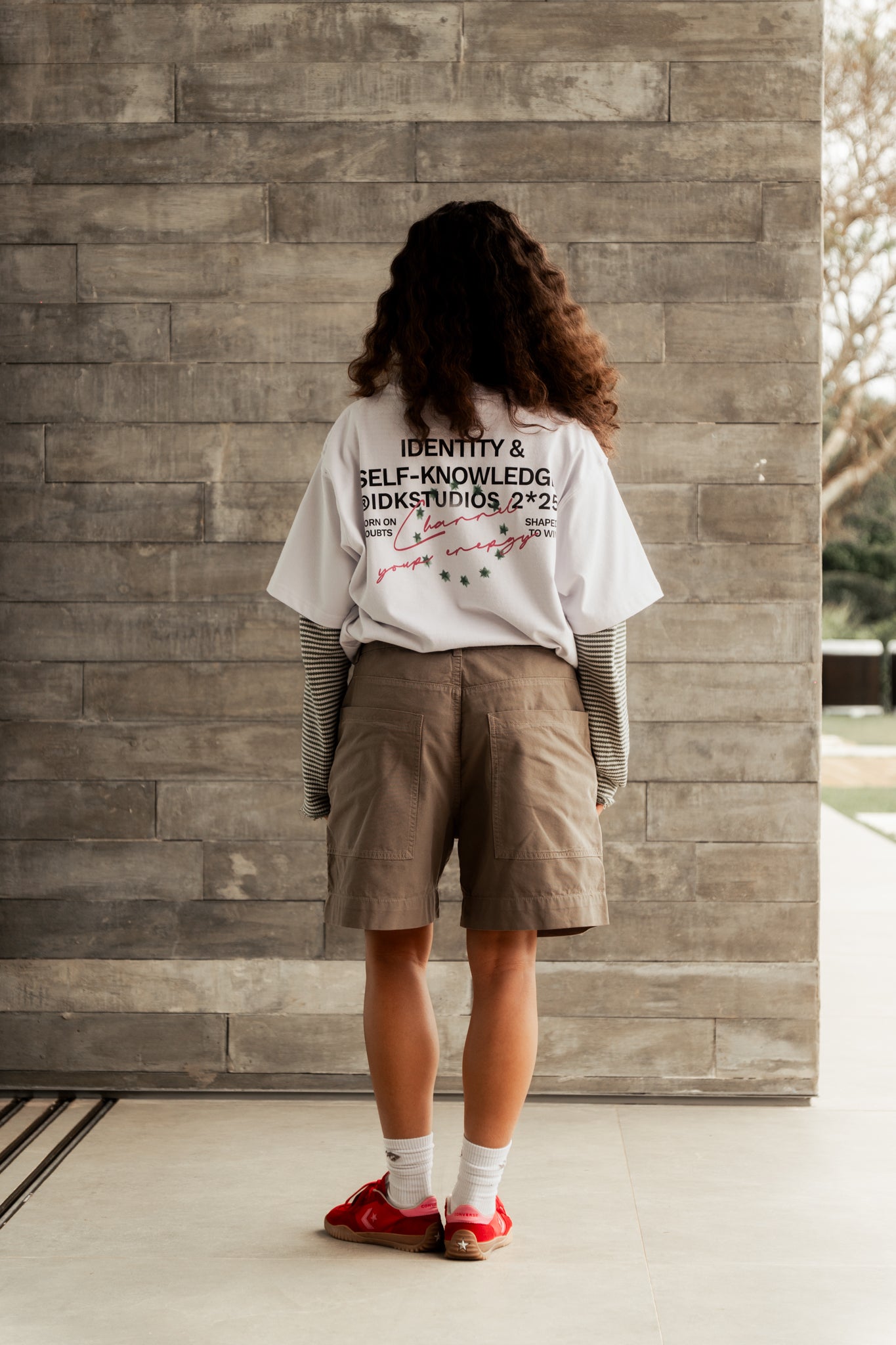 Camiseta IDK Shaped To Win Branca