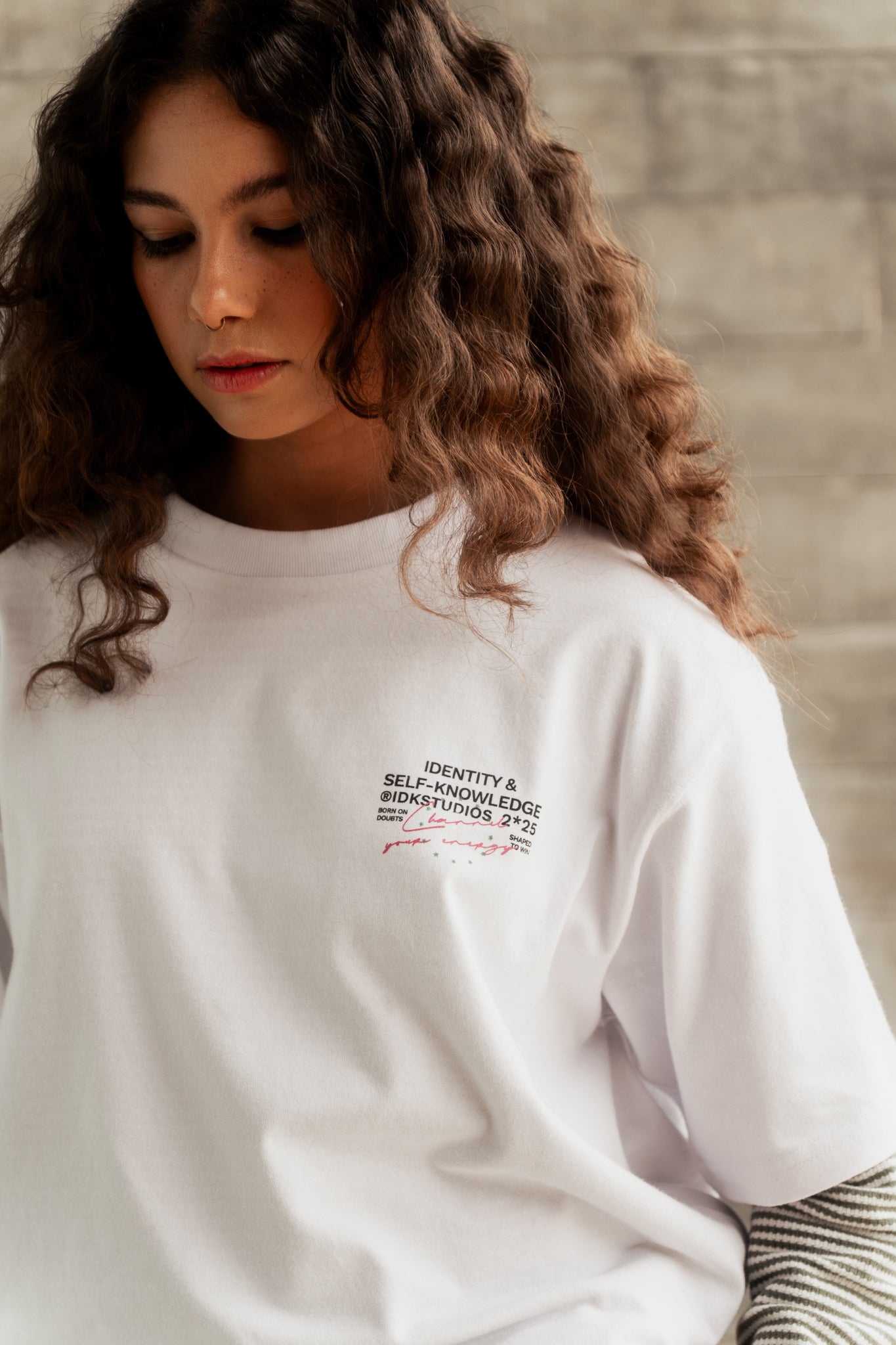 Camiseta IDK Shaped To Win Branca