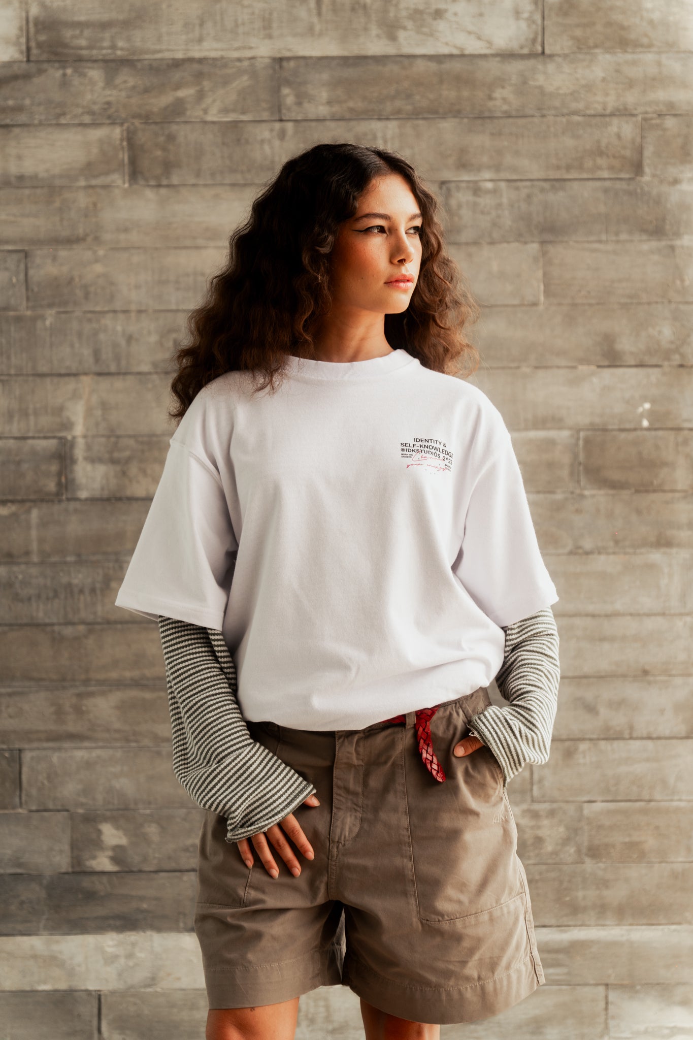 Shorts IDK Twill Bege