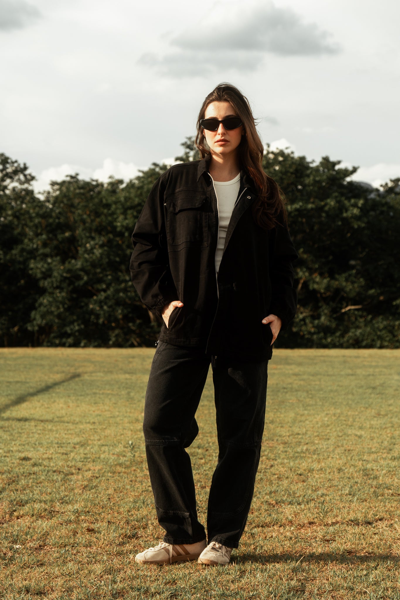 Jaqueta IDK Twill Preta