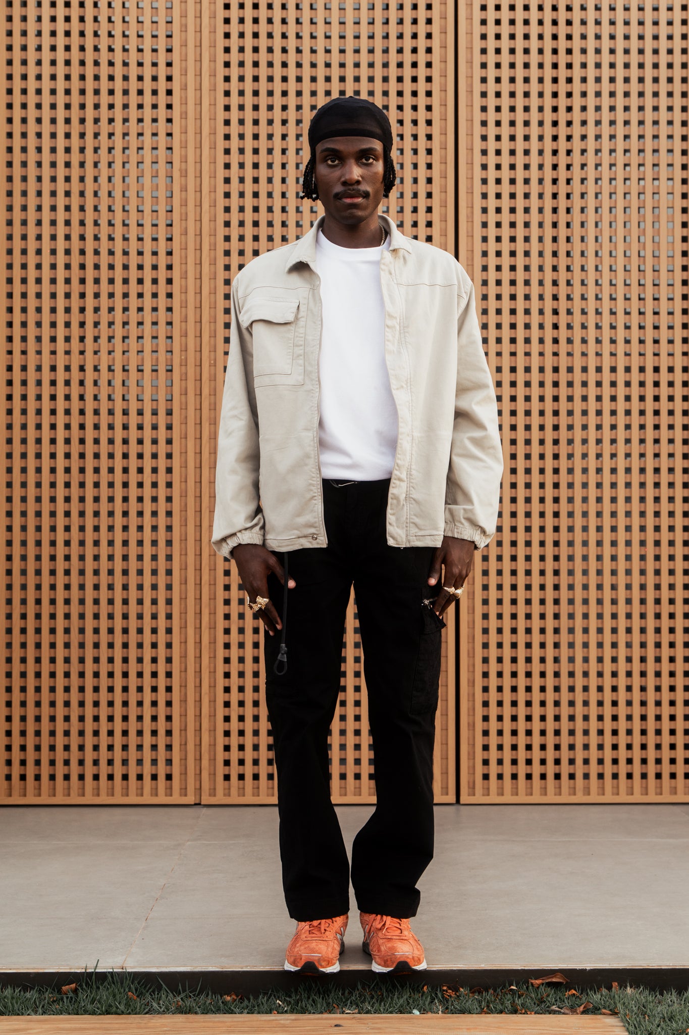 Jaqueta IDK Twill Areia