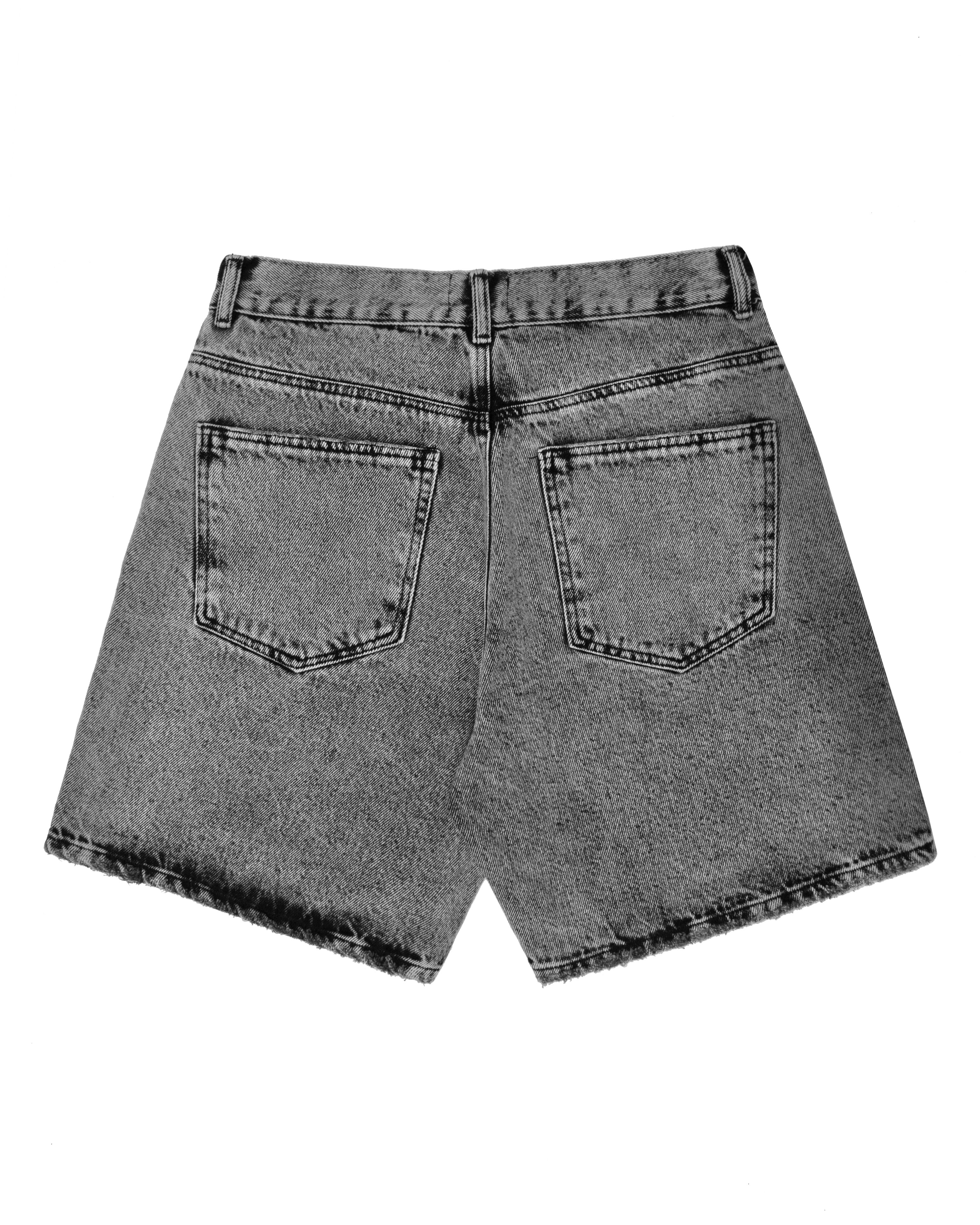 Shorts Denim Aphase Preto Estonado