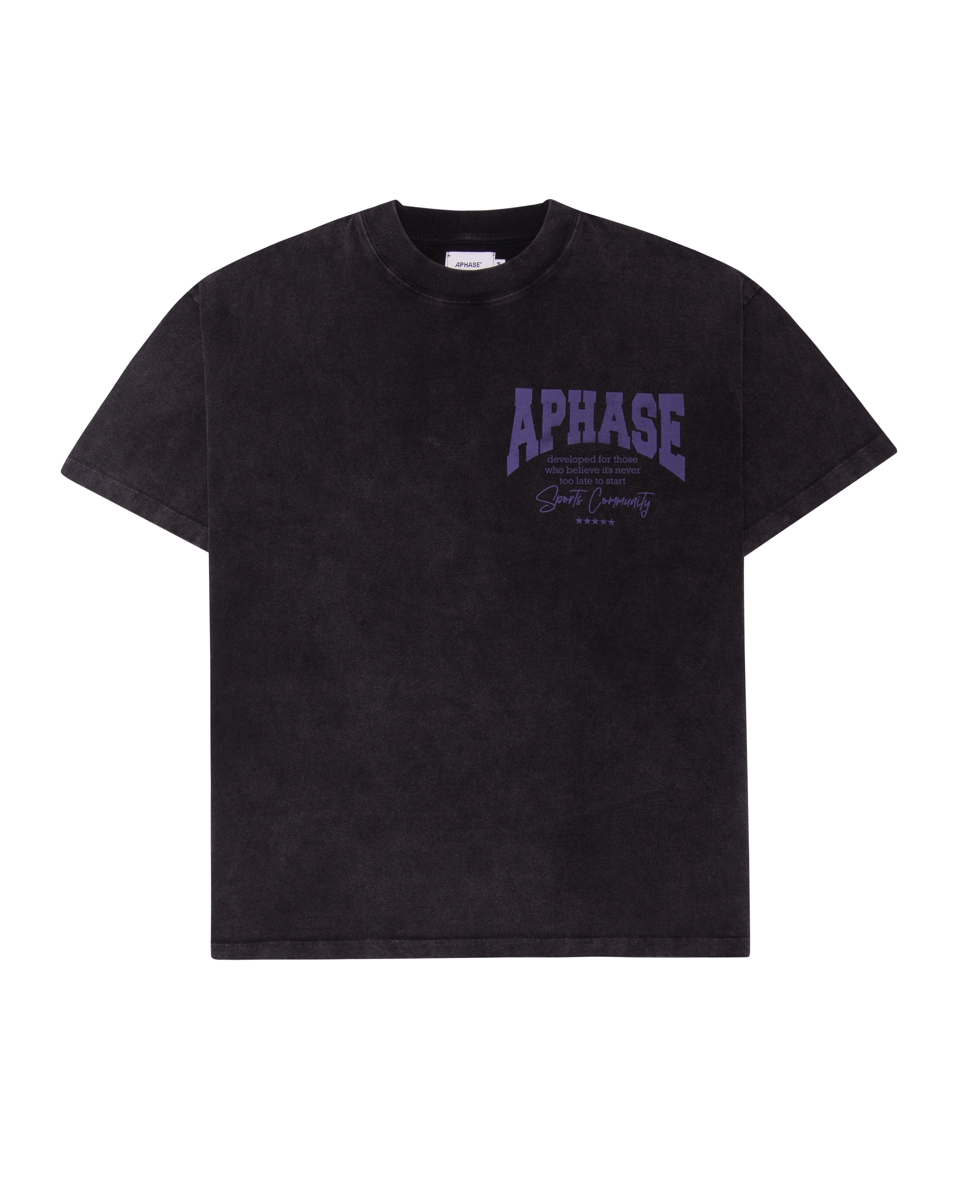 Camiseta Aphase Fight Preto Estonado