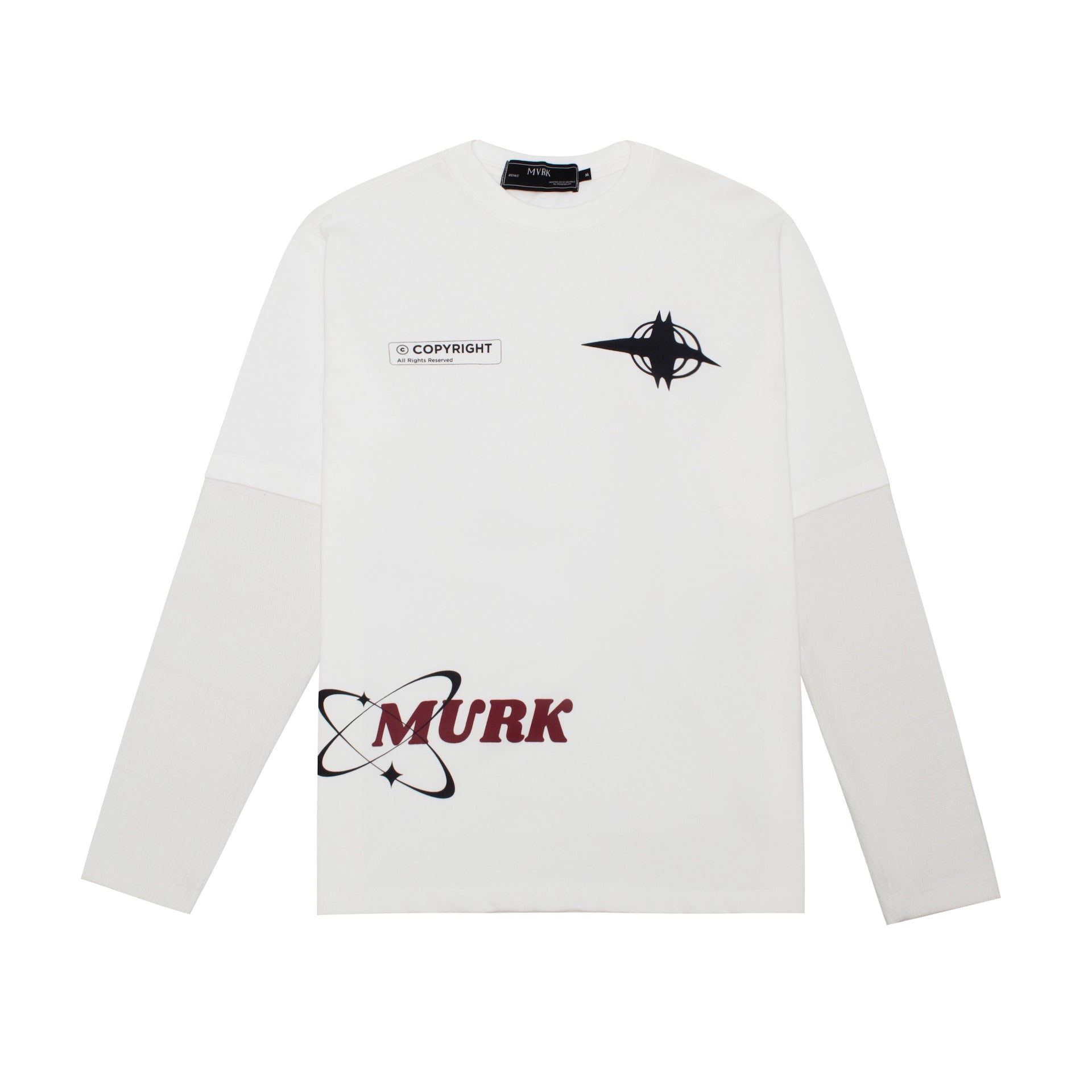 Camiseta Murk Longsleeve Off White