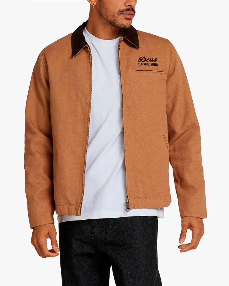 Jaqueta Deus Ex Machina Address Workwear Marrom