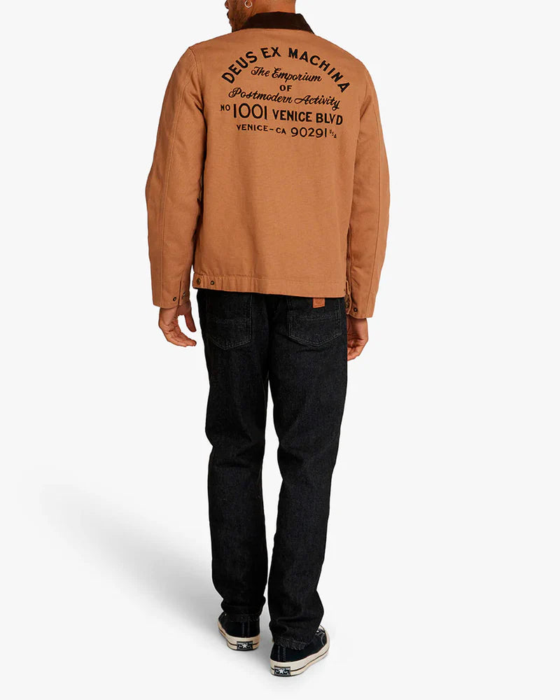 Jaqueta Deus Ex Machina Address Workwear Marrom