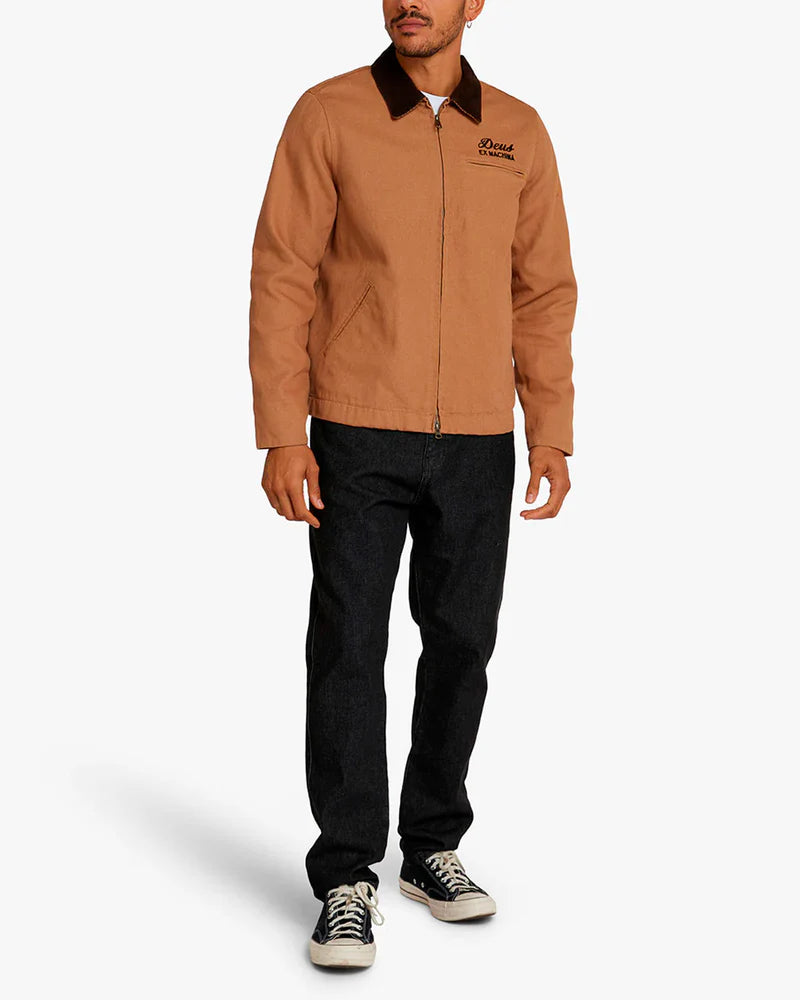 Jaqueta Deus Ex Machina Address Workwear Marrom