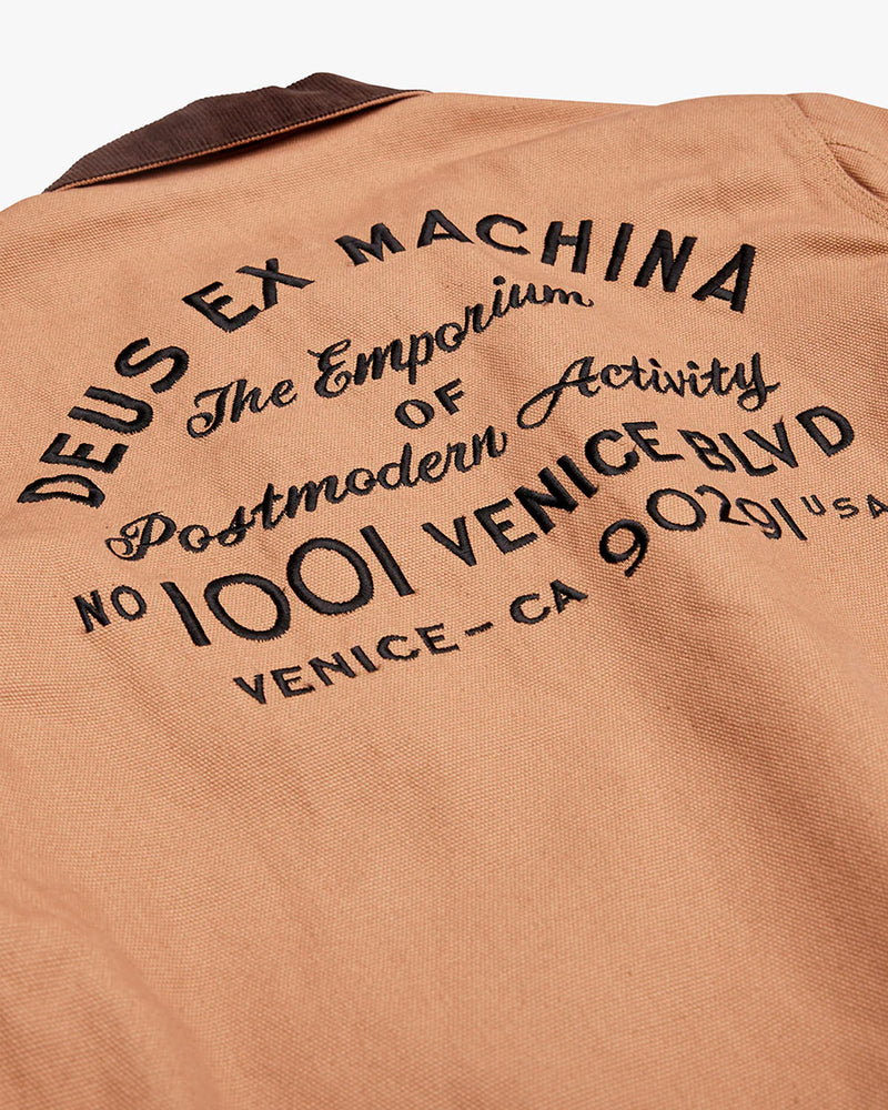 Jaqueta Deus Ex Machina Address Workwear Marrom