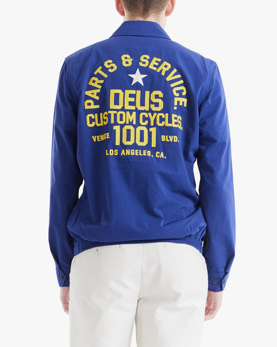 Jaqueta Deus Ex Machina Teller Drizzler Azul