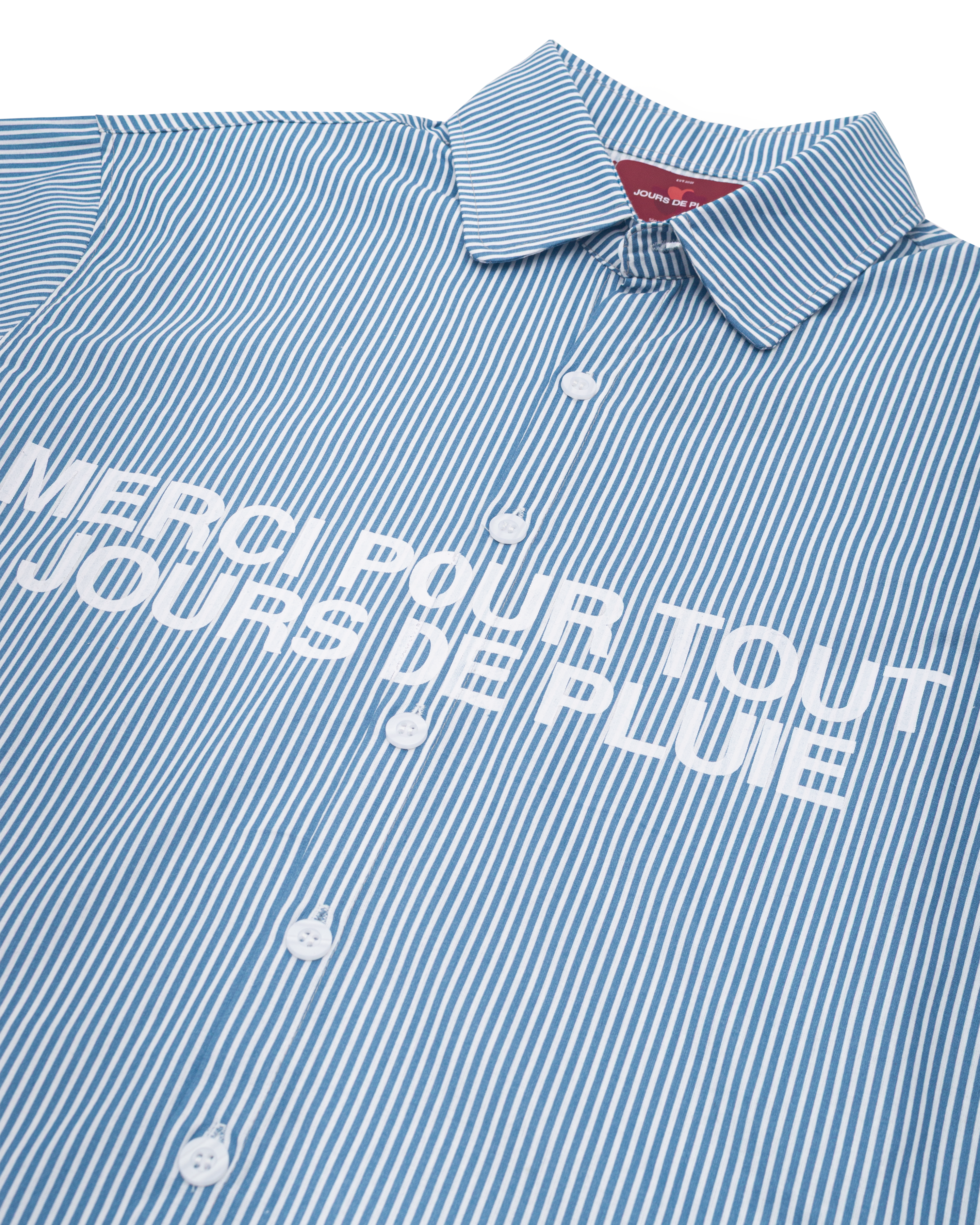 Camisa Jours de Pluie Boxy Barre