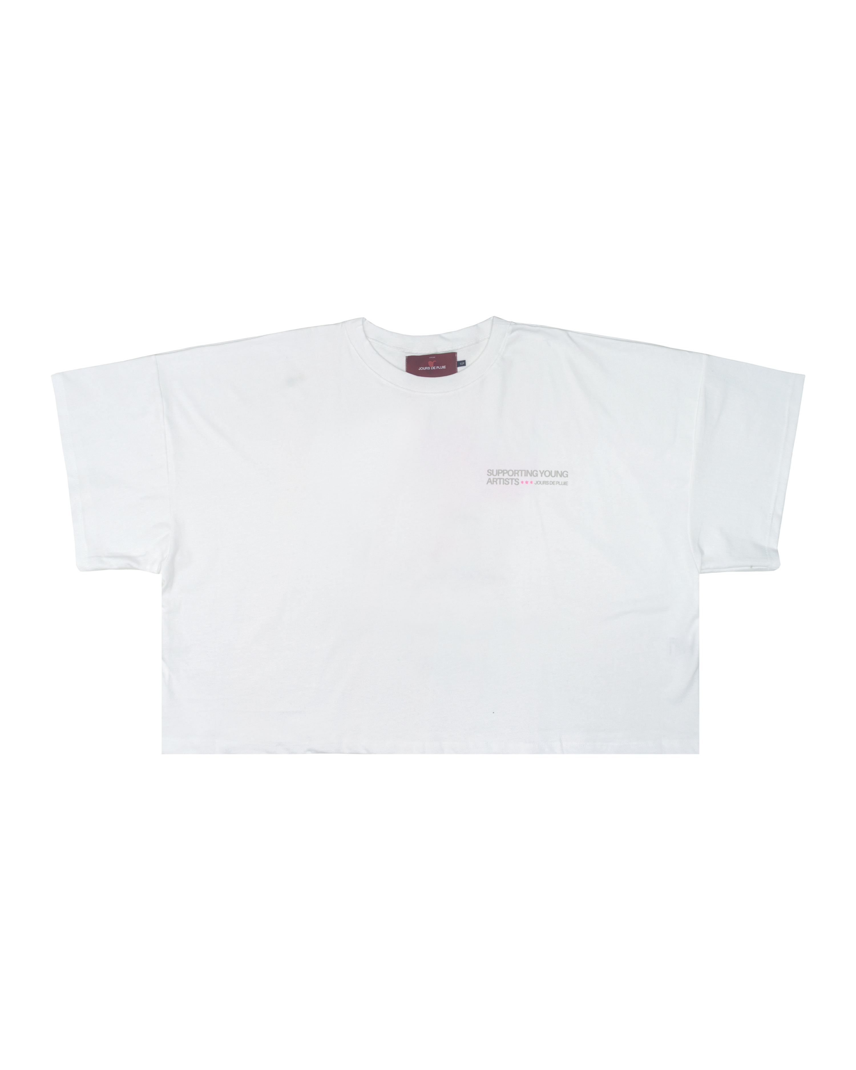 Camiseta Jours de Pluie MegaBoxy Mon Cher Off White