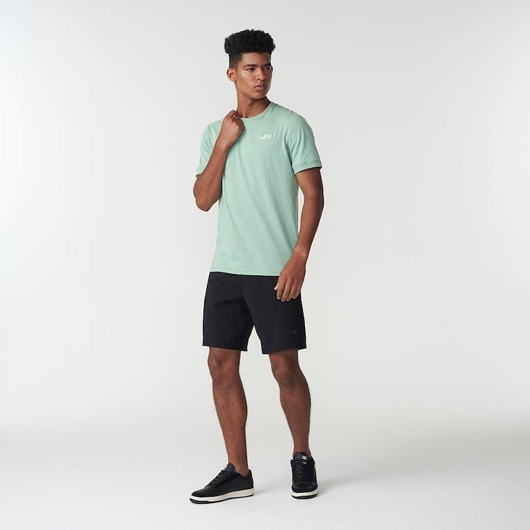 Camiseta Fila Essencial Rib Masculina Verde Chá