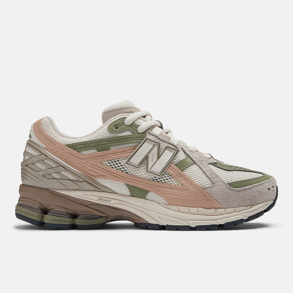 Tênis New Balance 1906 Masculino Bege e Verde Oliva