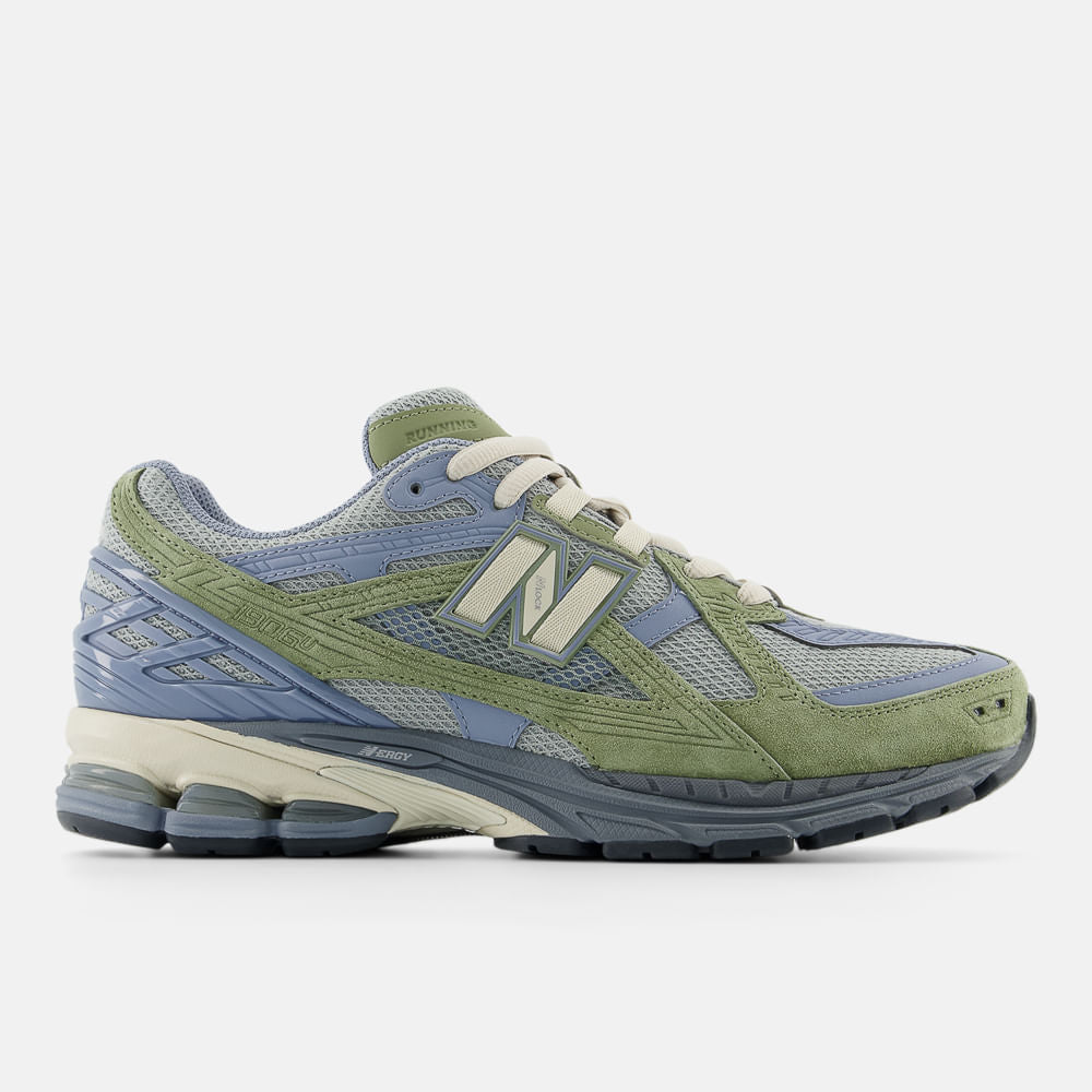 Tênis New Balance 1906 Masculino Cinza e Verde Oliva