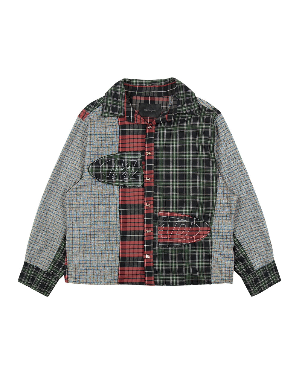 Camisa Mad Enlatados Portal Flanela Fragmentada