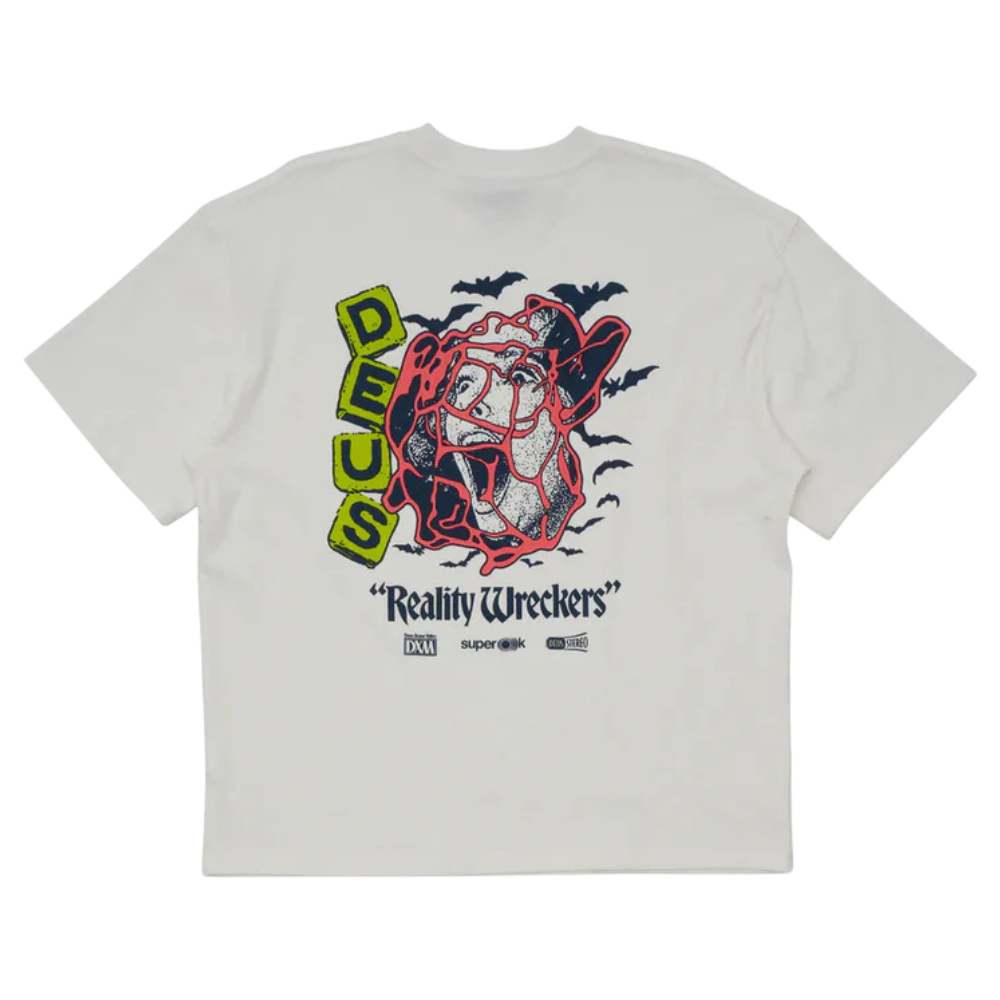 Camiseta Deus Ex Machina Rust Off White