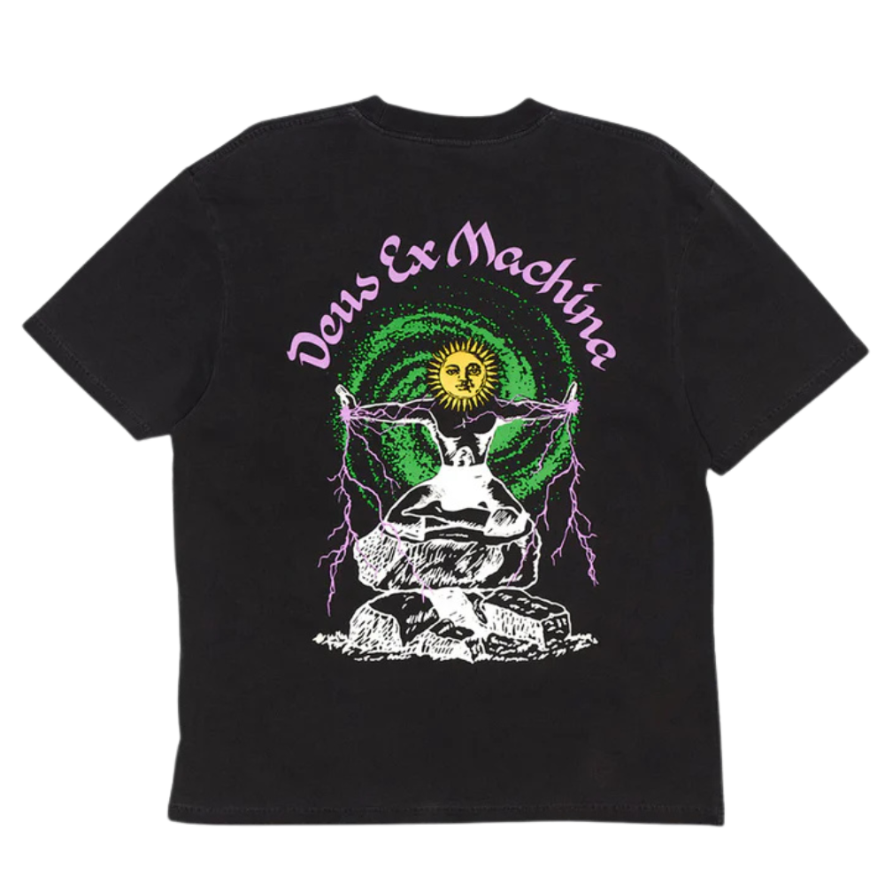 Camiseta Deus Ex Machina Open Head Chumbo