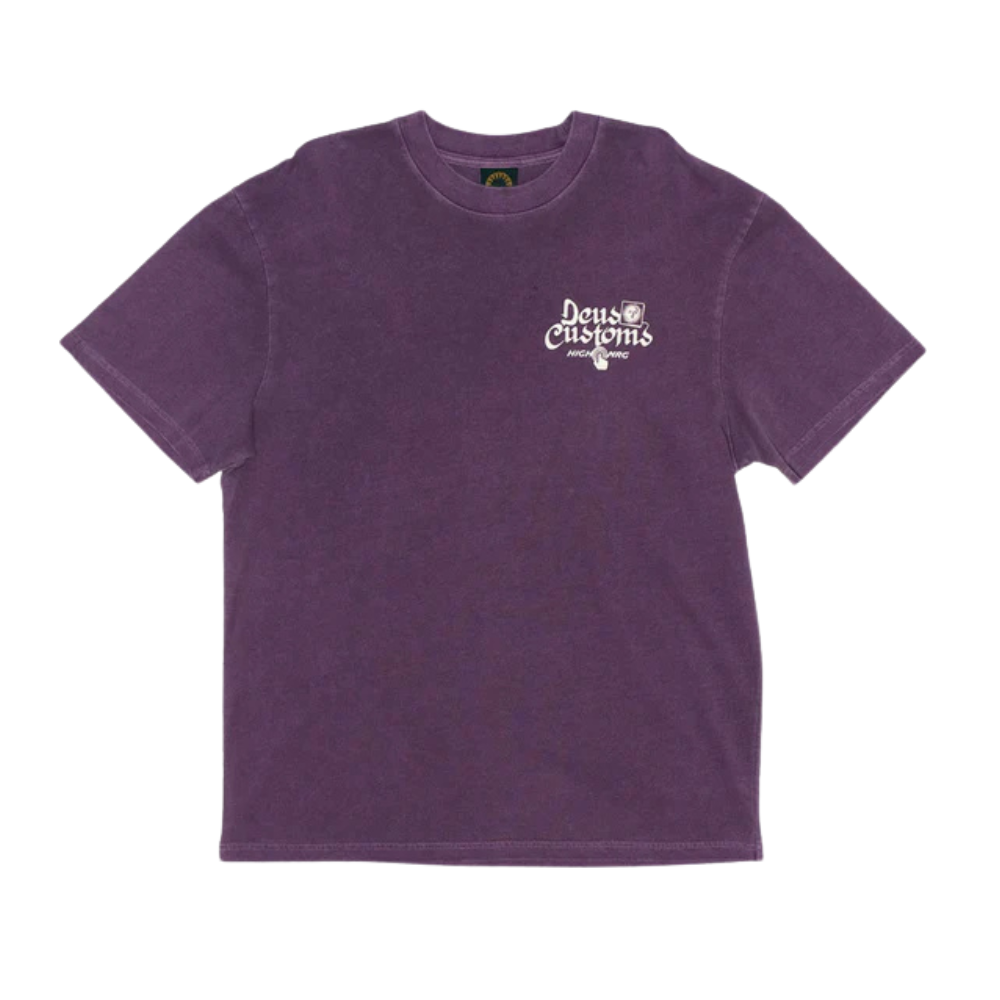 Camiseta Deus Ex Machina Open Head Roxa