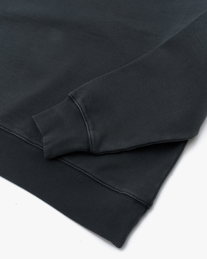 Moletom Canguru Deus Shield Garment Dyed Chumbo