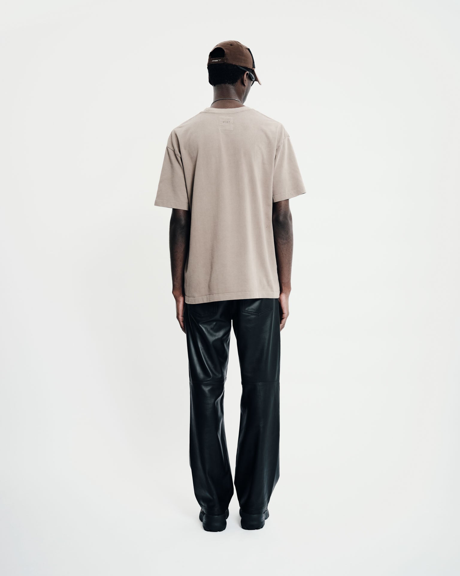 Camiseta Piet X Oakley Foil Nano Logo Dark Tan