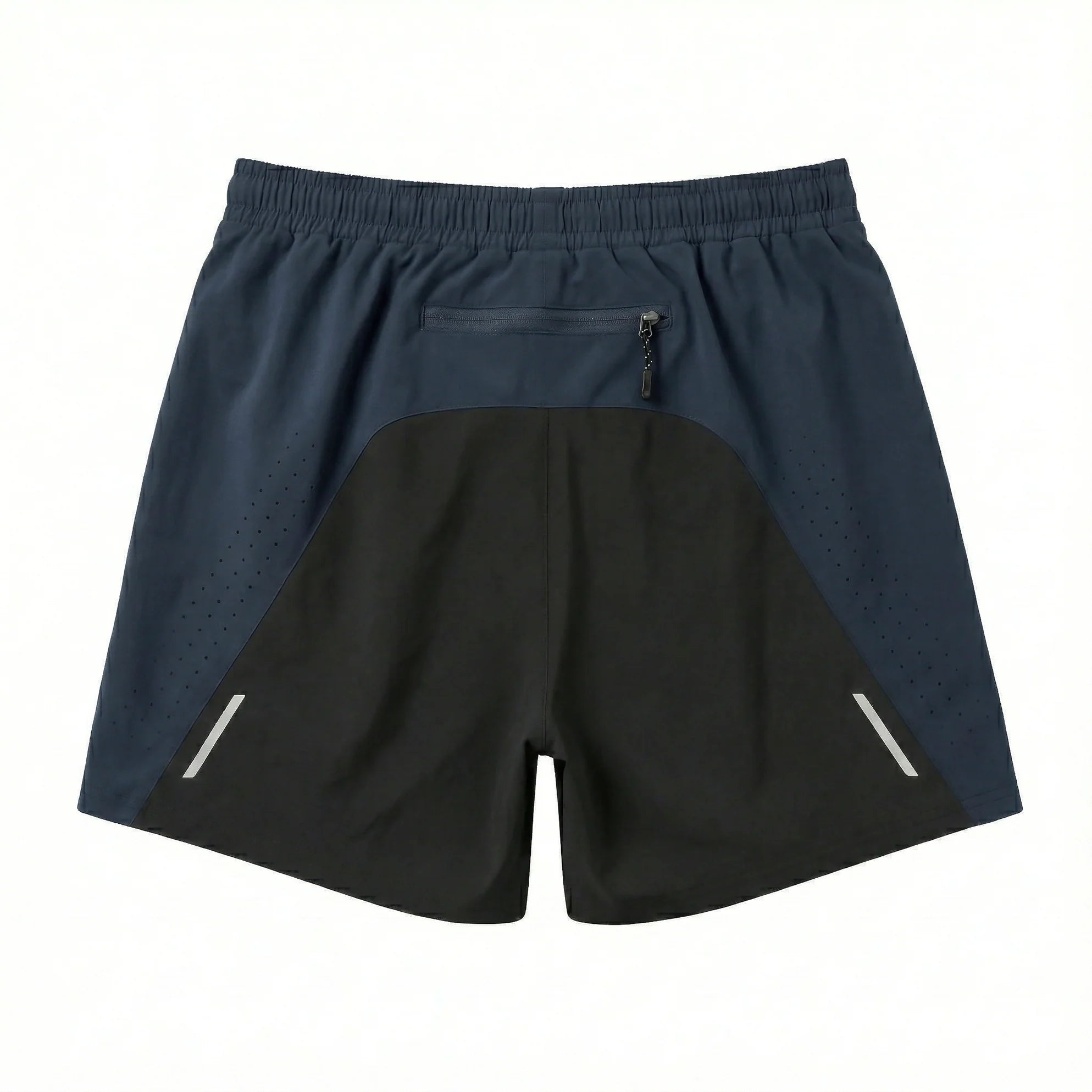 Shorts Dopa Run Lite Preto e Azul Marinho