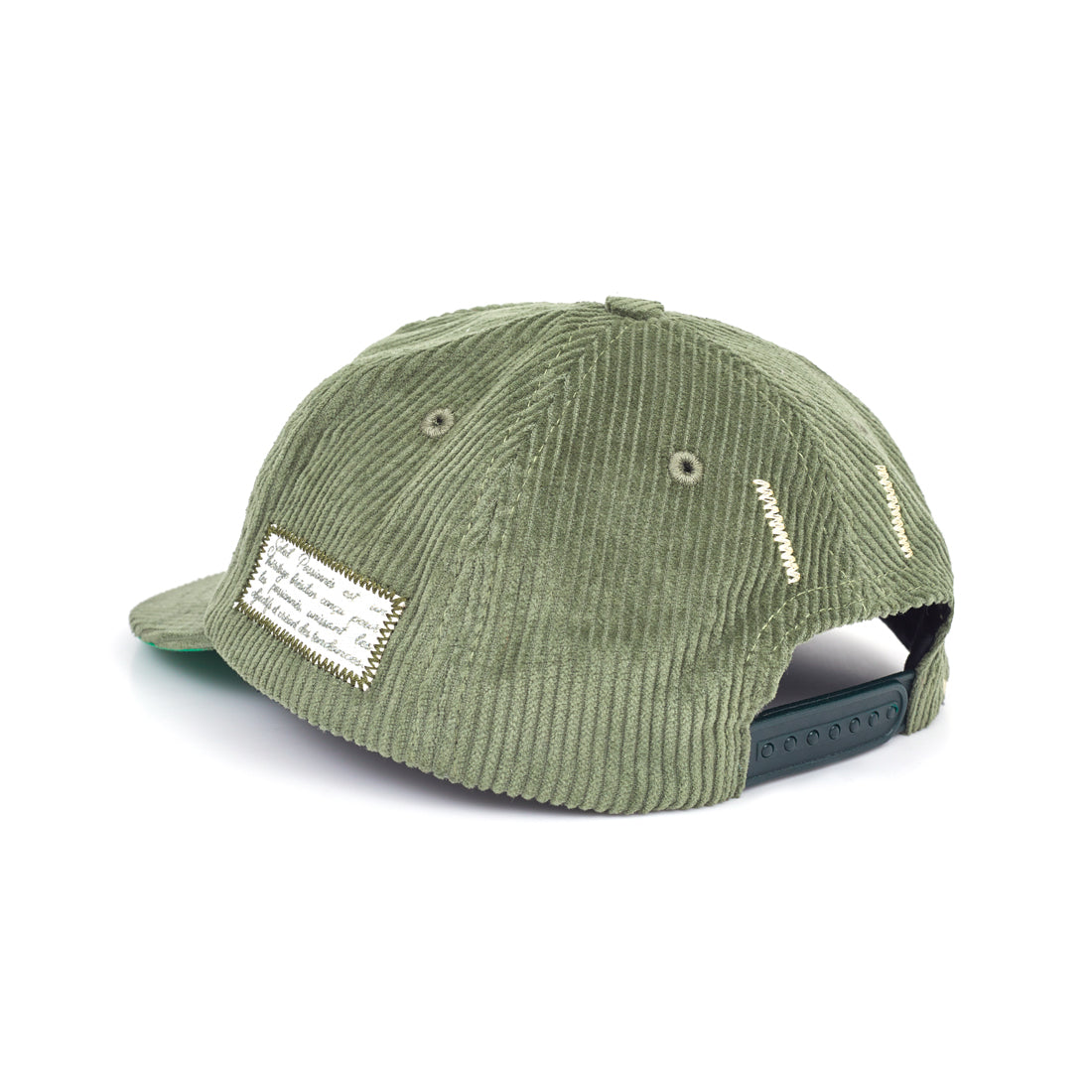 Boné Soleil Bird Corduroy Crown Verde
