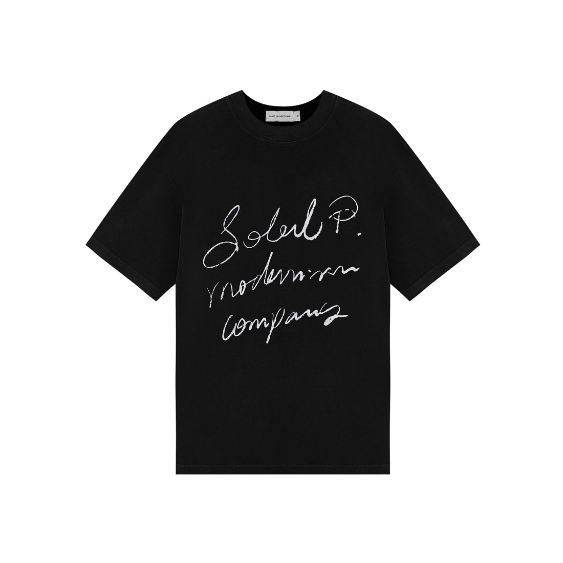 Camiseta Soleil Modernism Preta