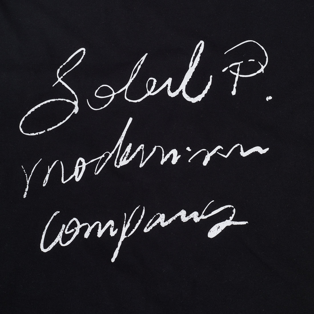 Camiseta Soleil Modernism Preta