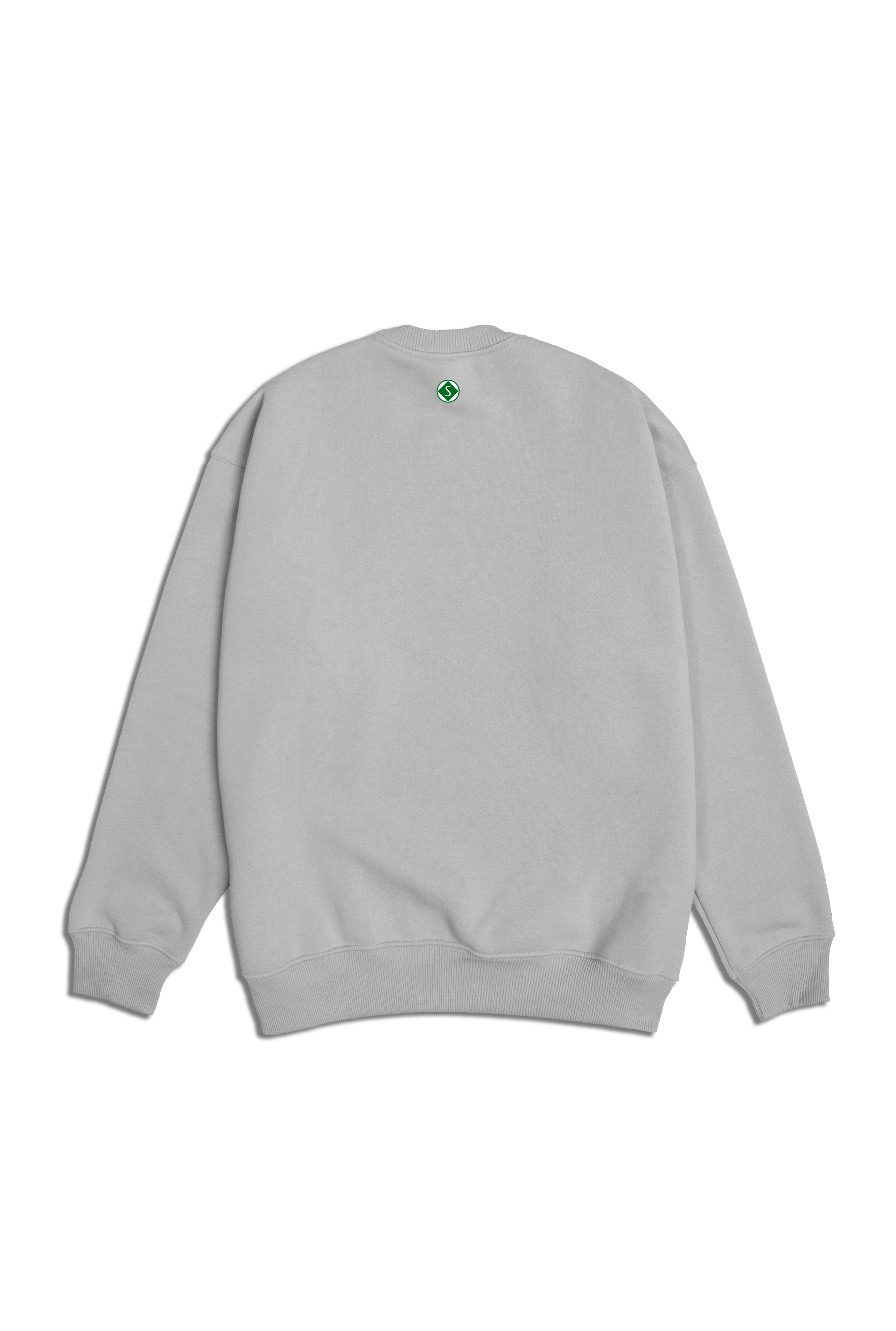 Casaco Crewneck Sopro Star Guide Cement Cinza