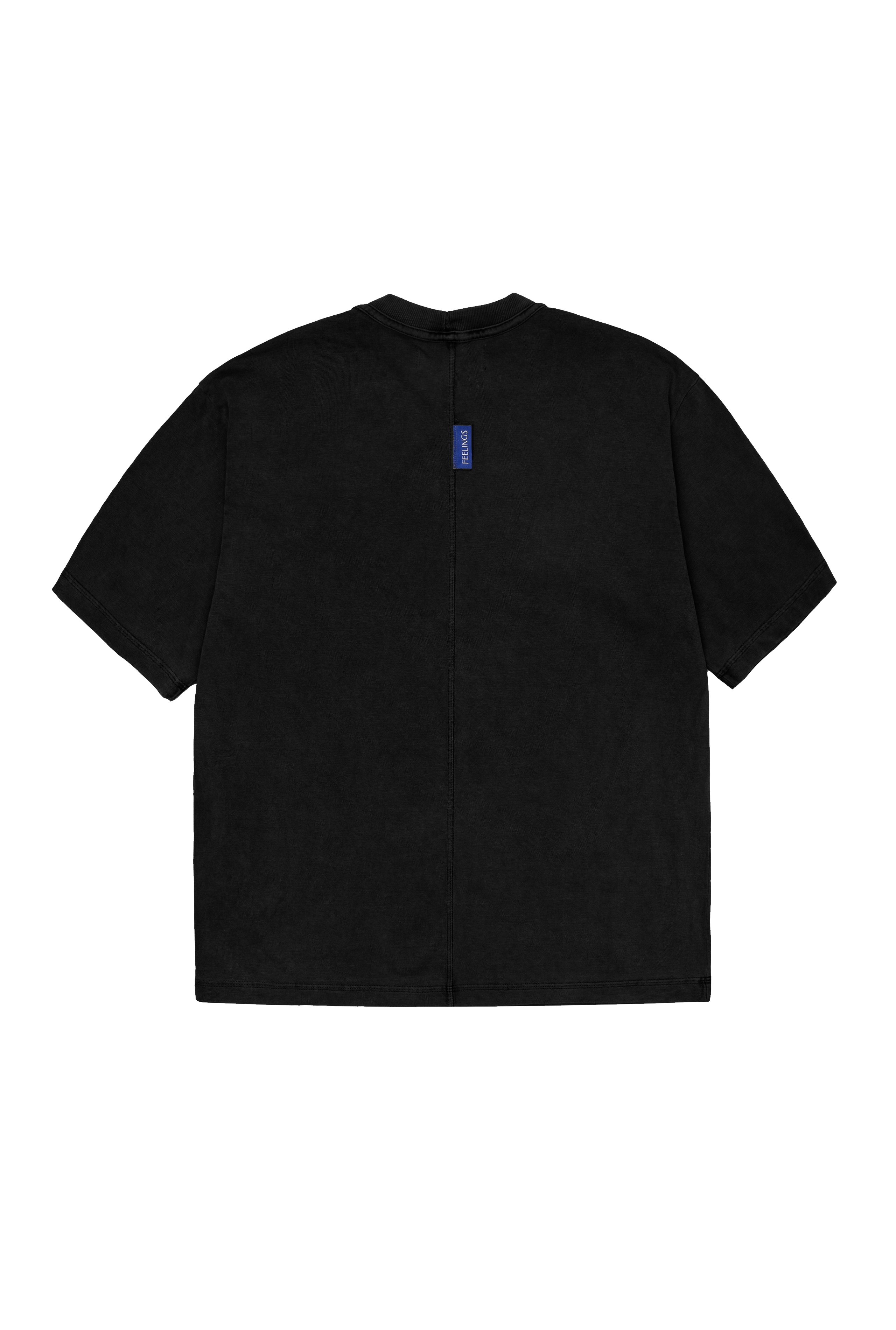 Camiseta Sopro Oversized Preta
