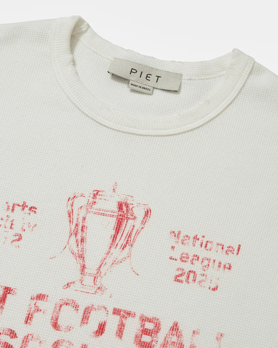 Camiseta Manga Longa Piet  Football Association Branca
