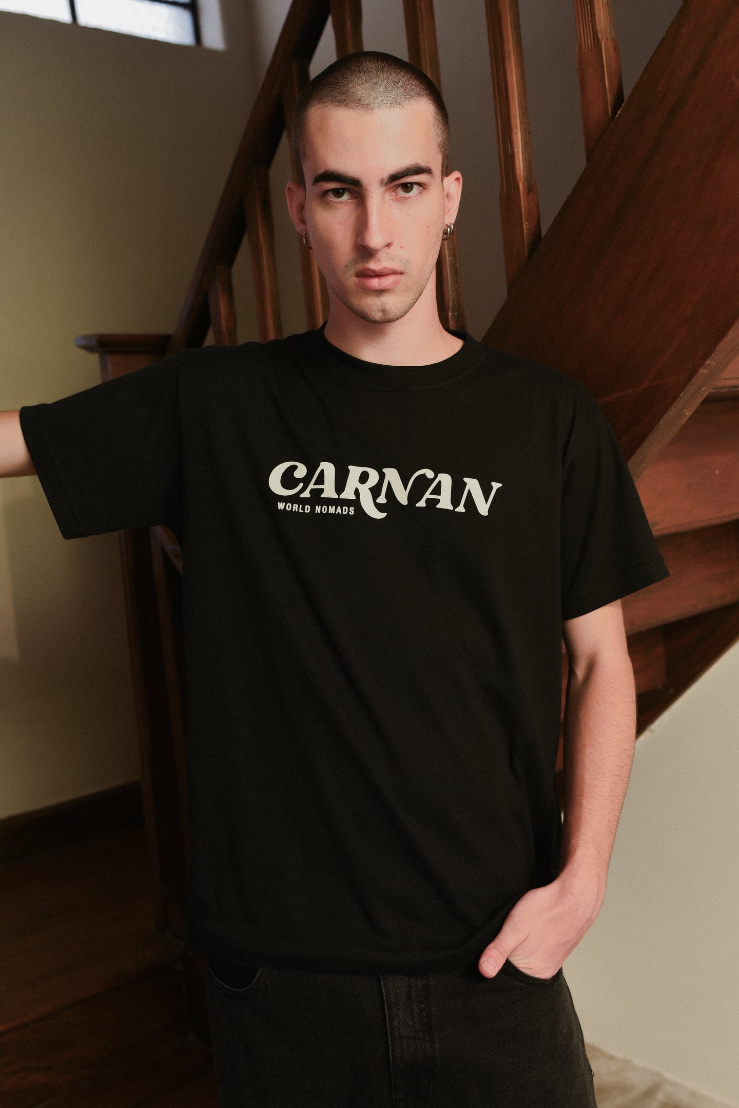 Camiseta Carnan Heavy Standard Preta