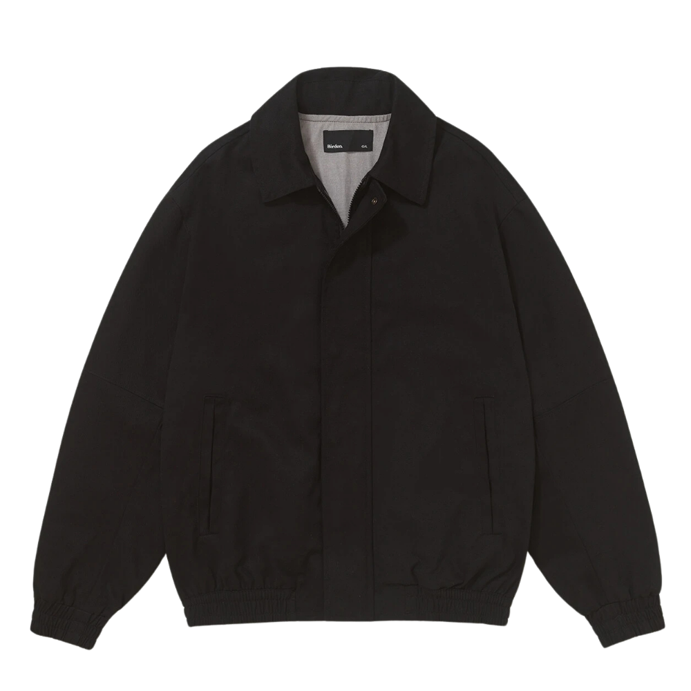 Jaqueta Bomber Birden Asphalt Twill Preta