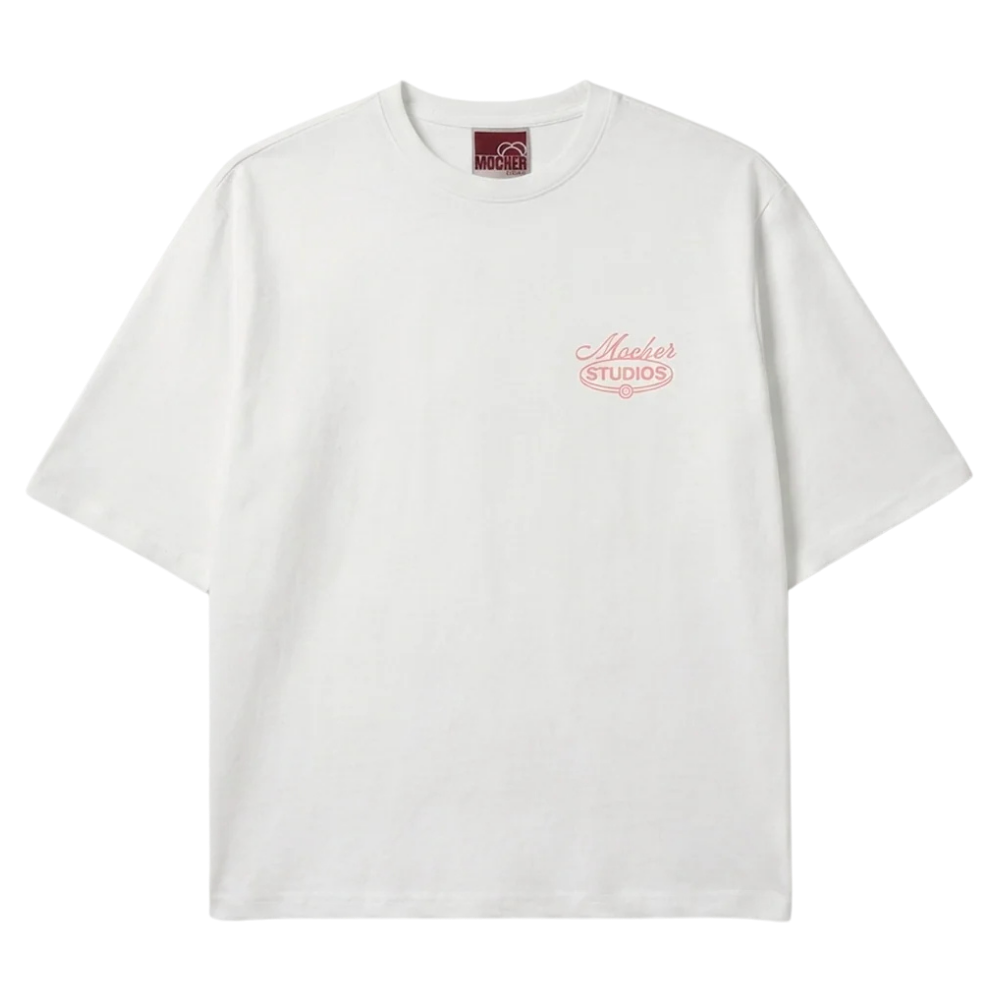 Camiseta Mocher Marché Branca
