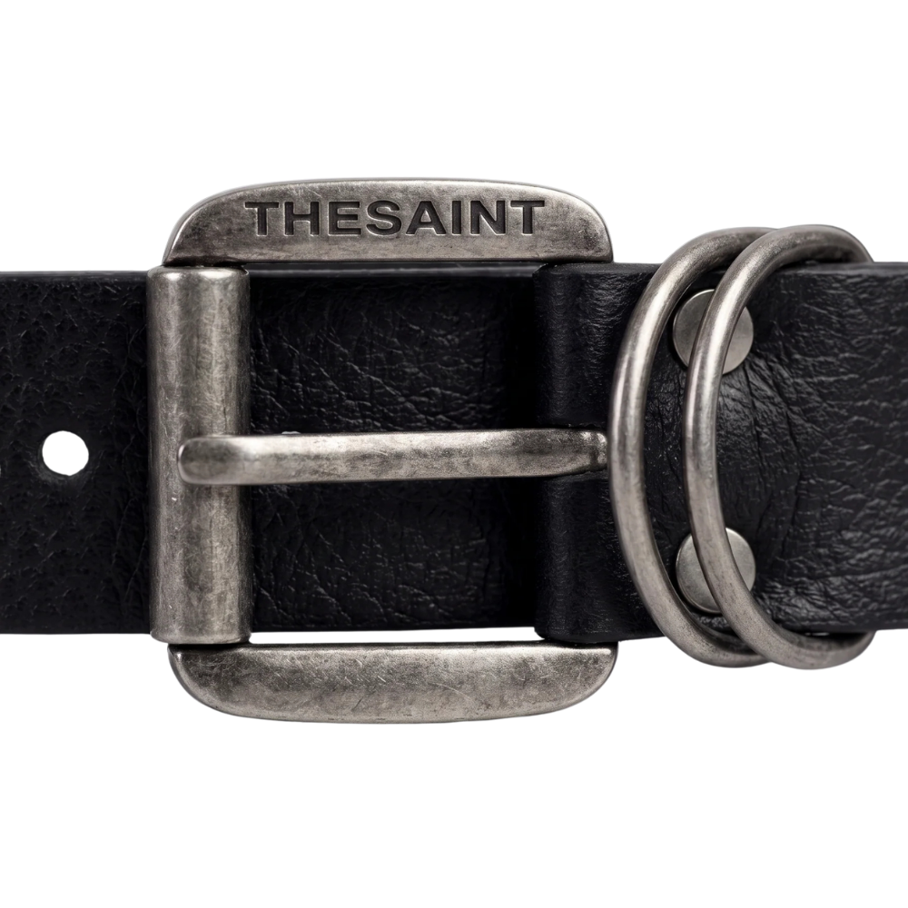 Cinto The Saint Leather Belt Preto