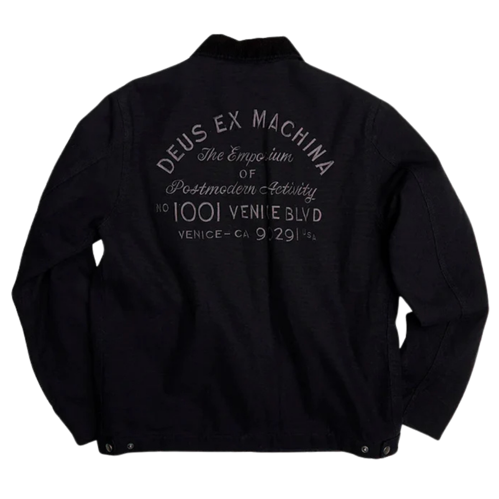 Jaqueta Deus Ex Machina Address Workwear Preta