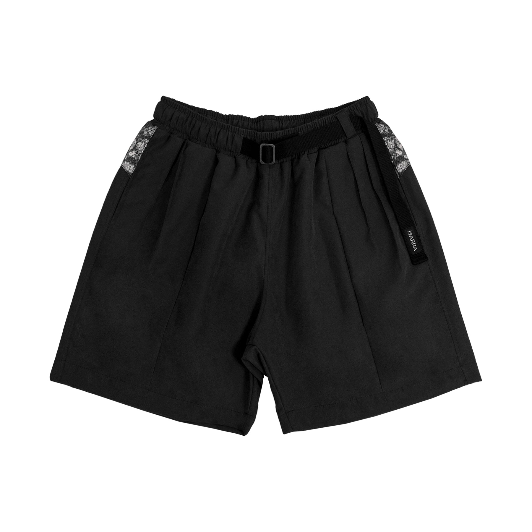 Short Barra Crew Camo Preto