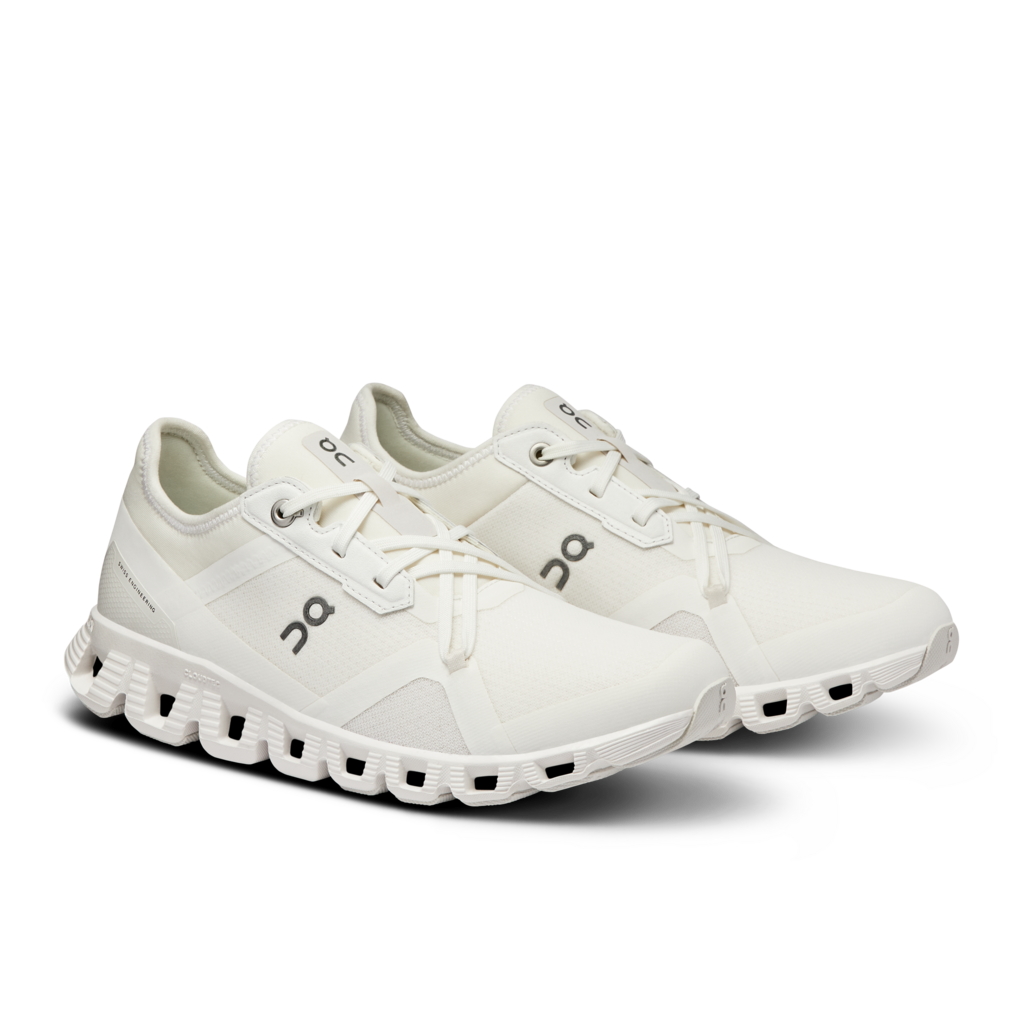 Tênis On Cloud x 3 AD Feminino Undyed White