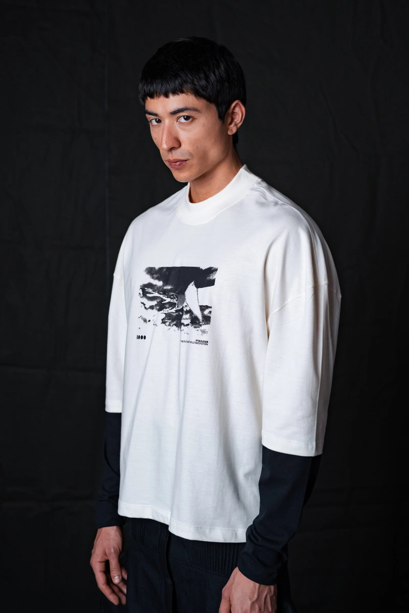Camiseta Watanabe The Is The Ultimate Fiction Branco