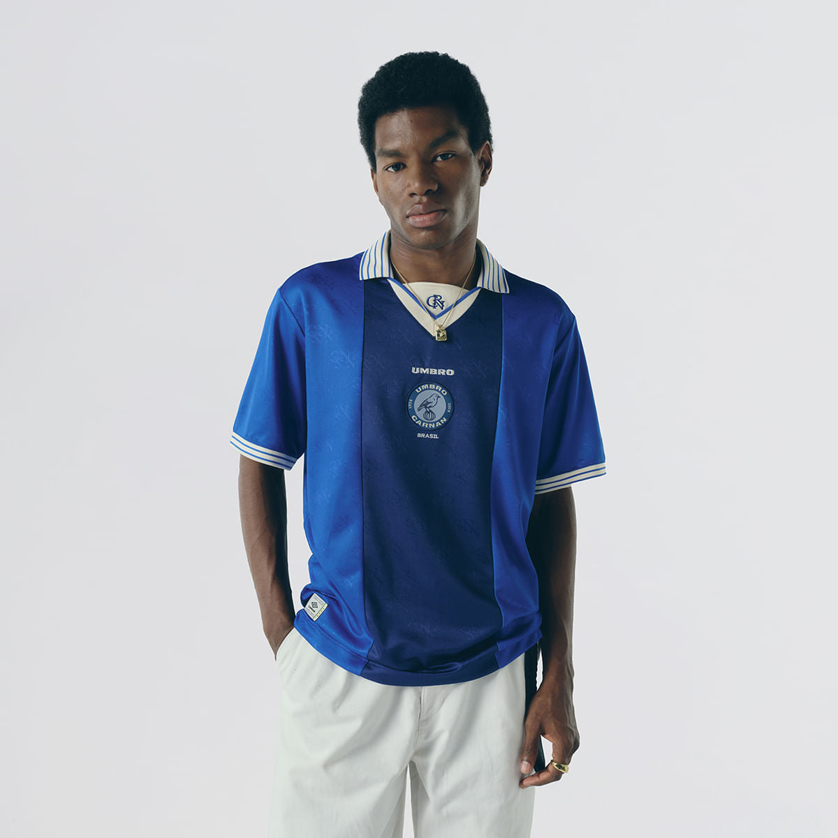 Camiseta Jersey Umbro x Carnan Azul