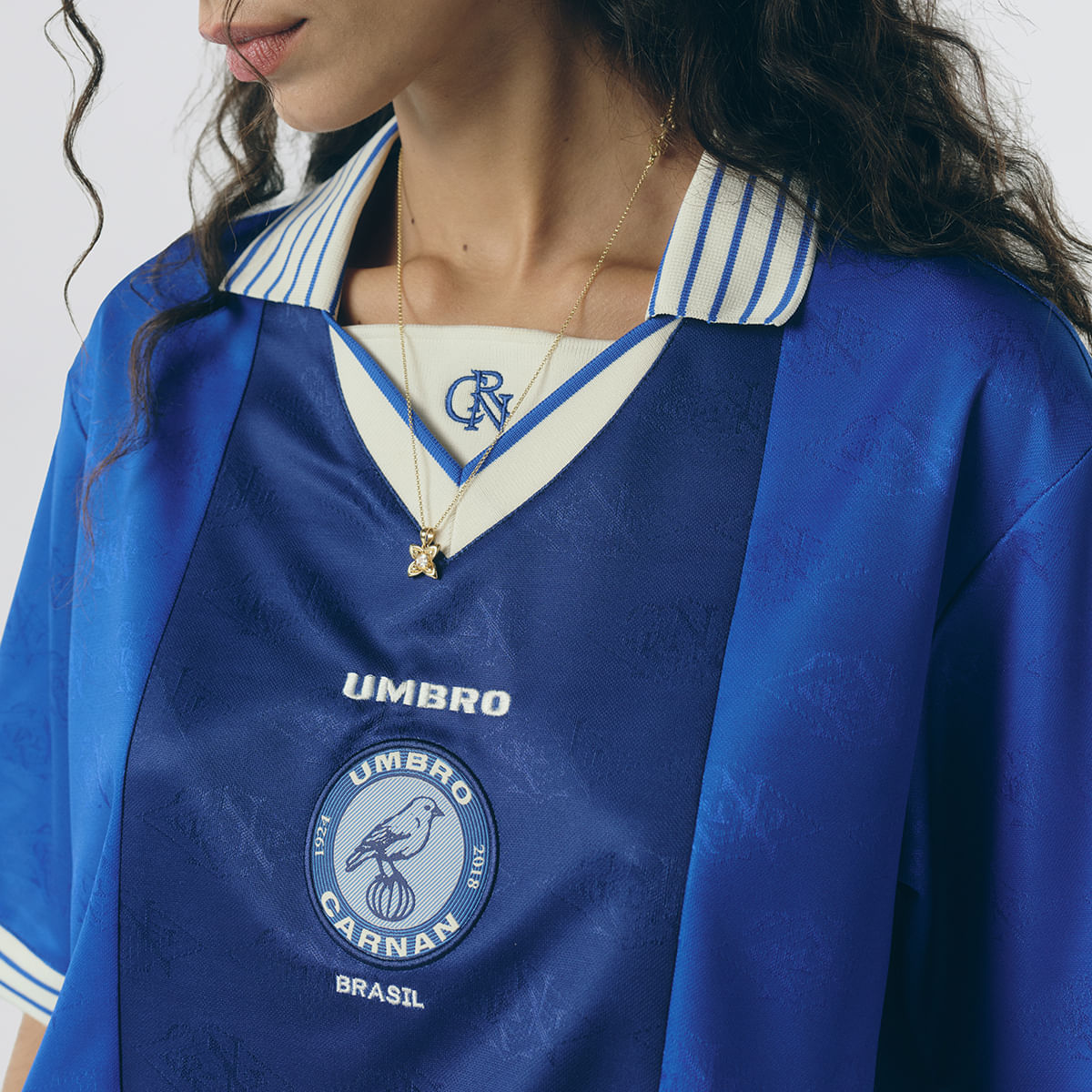 Camiseta Jersey Umbro x Carnan Azul