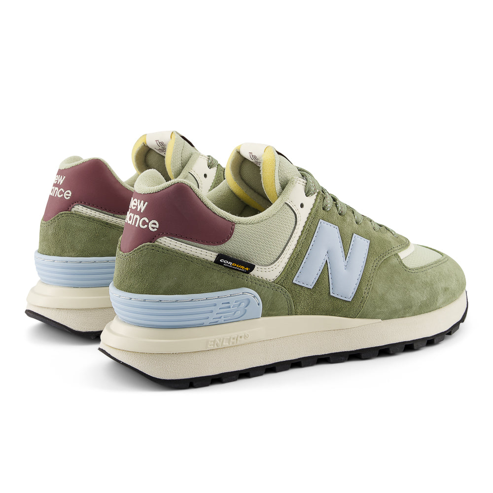 New balance verdes azul best sale