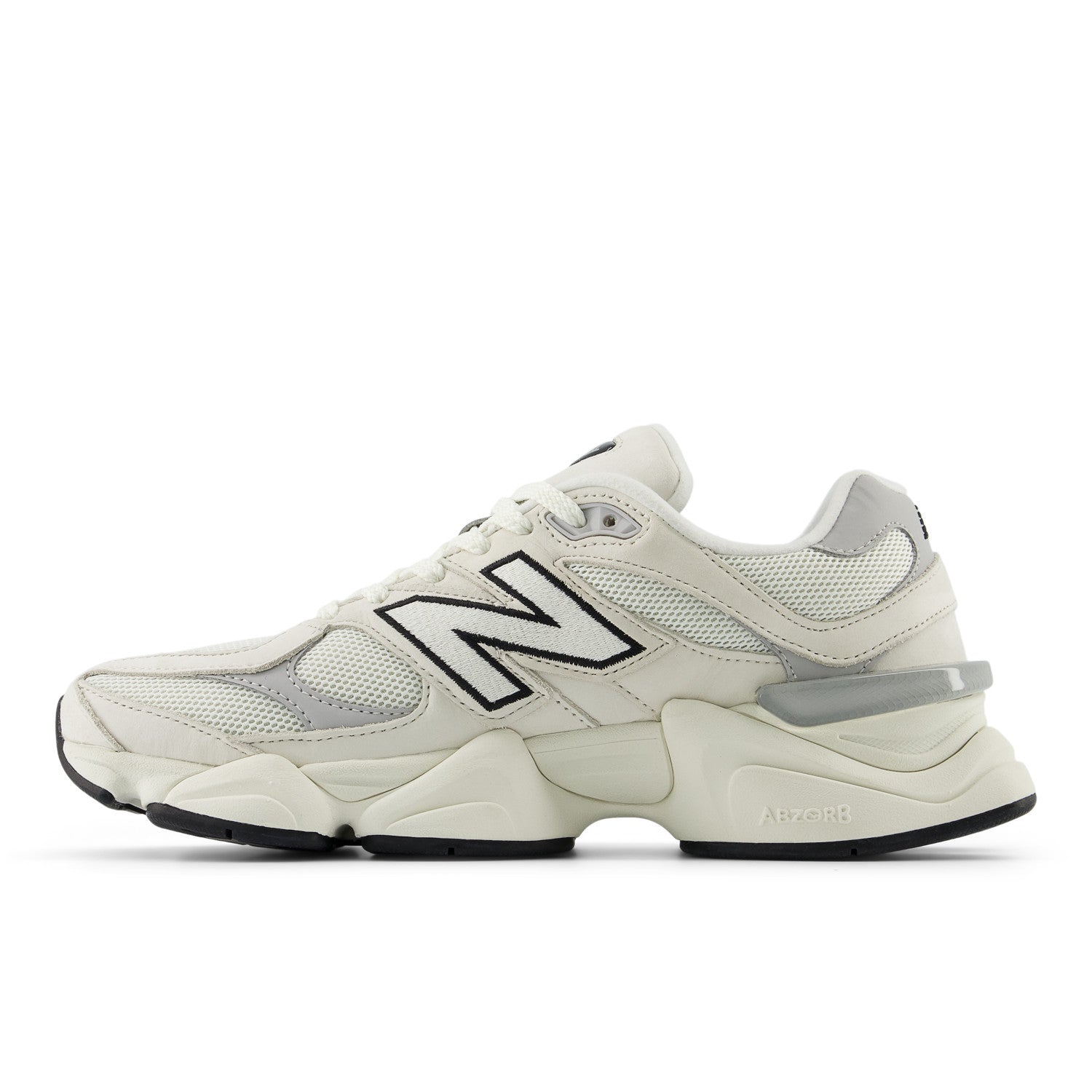 Tênis New Balance Unissex 9060 Off White e Cinza