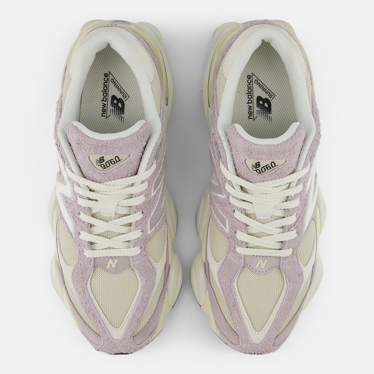Tênis New Balance 9060 Unissex Bege e Roxo