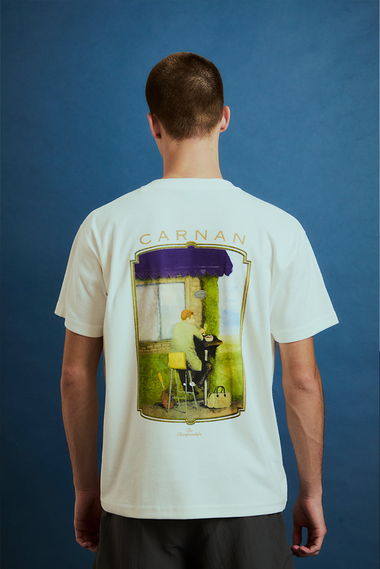 Camiseta Carnan Lawn Club Branca