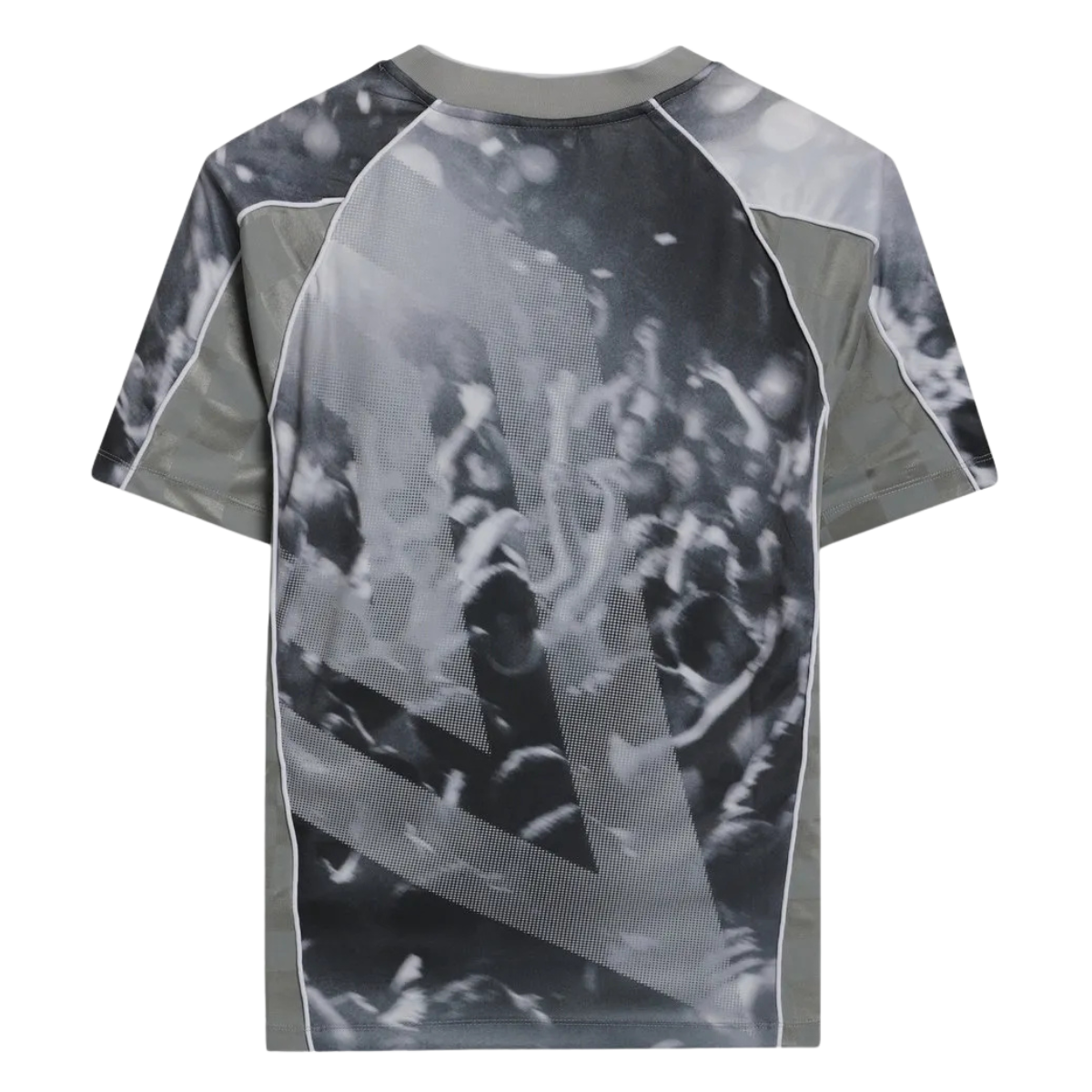 Camisa Masculina Umbro Panelled Raglan Cinza