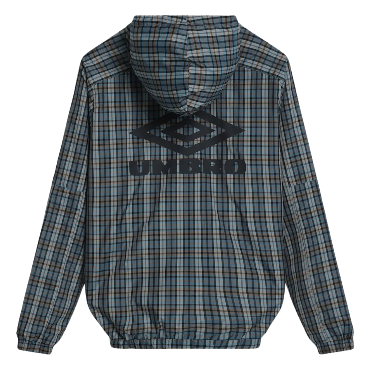 Blusa Masculina Umbro Checked Cagoule Cinza