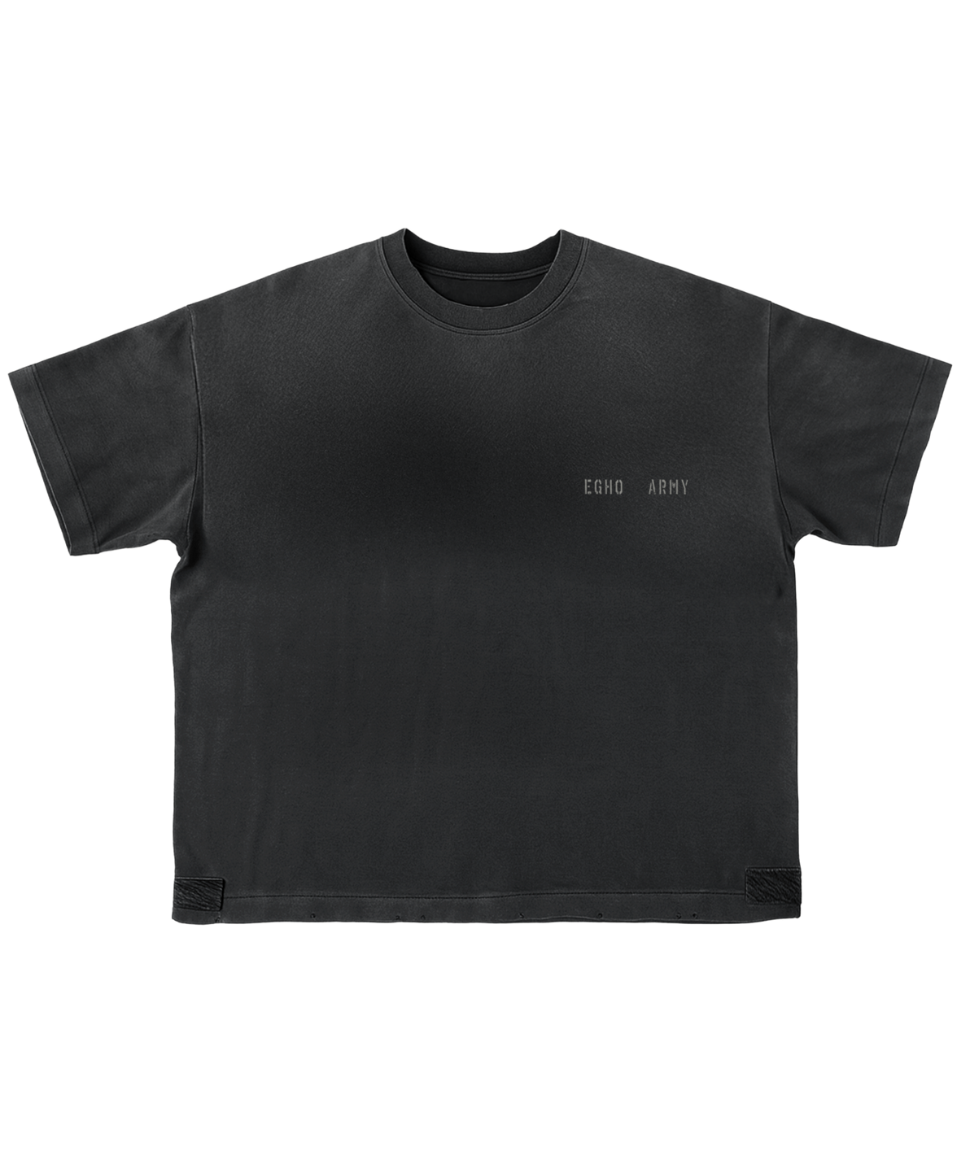 Camiseta Egho Uniform Boxy Preta