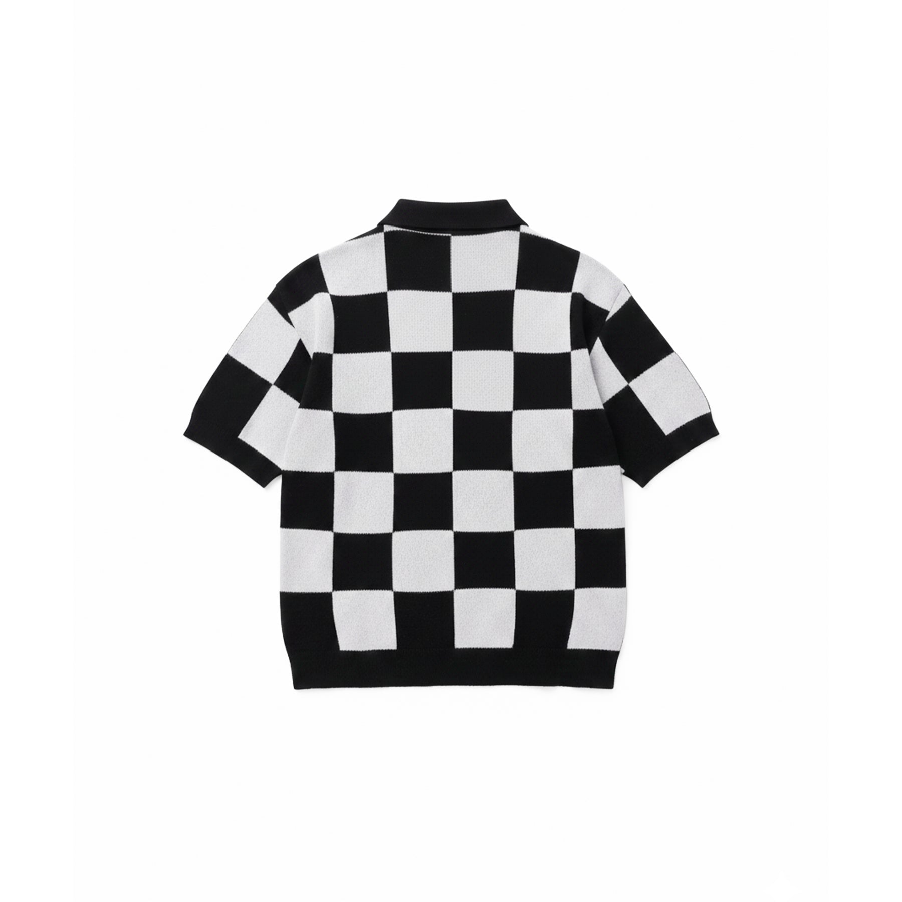 Polo Garré Xadrez Preta